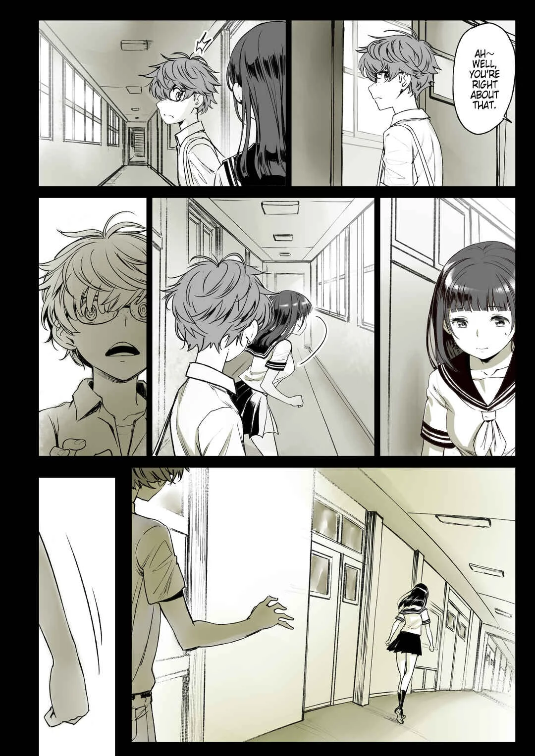 Futari no Aishou Chapter 1: The Affinity Between Us _Sweet and Sticky Sex With My Childhood Friend_ - Prologue - Page 9