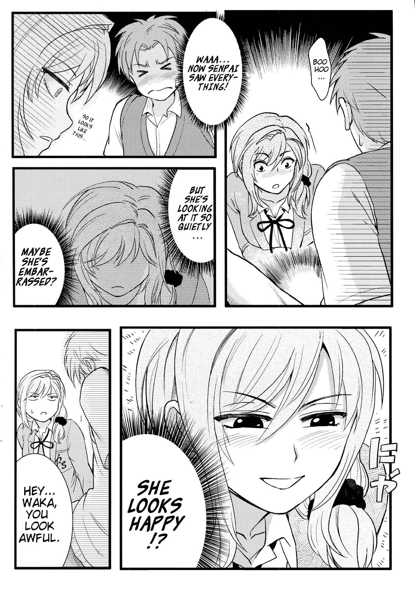 Gekkan Shoujo Nozaki-kun - Chotto Iikagen Hanashite Kudasai Seo-senpai! (Doujinshi) Chapter 1: Oneshot - Page 9