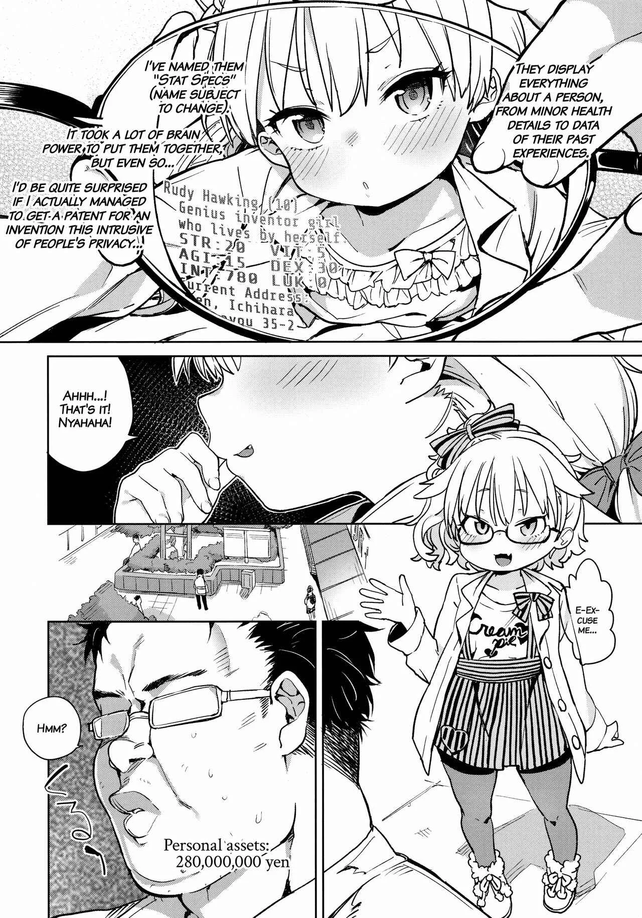 Genius Little Girl Becomes Stupidly Lewd. Chapter 1: Oneshot - Page 3