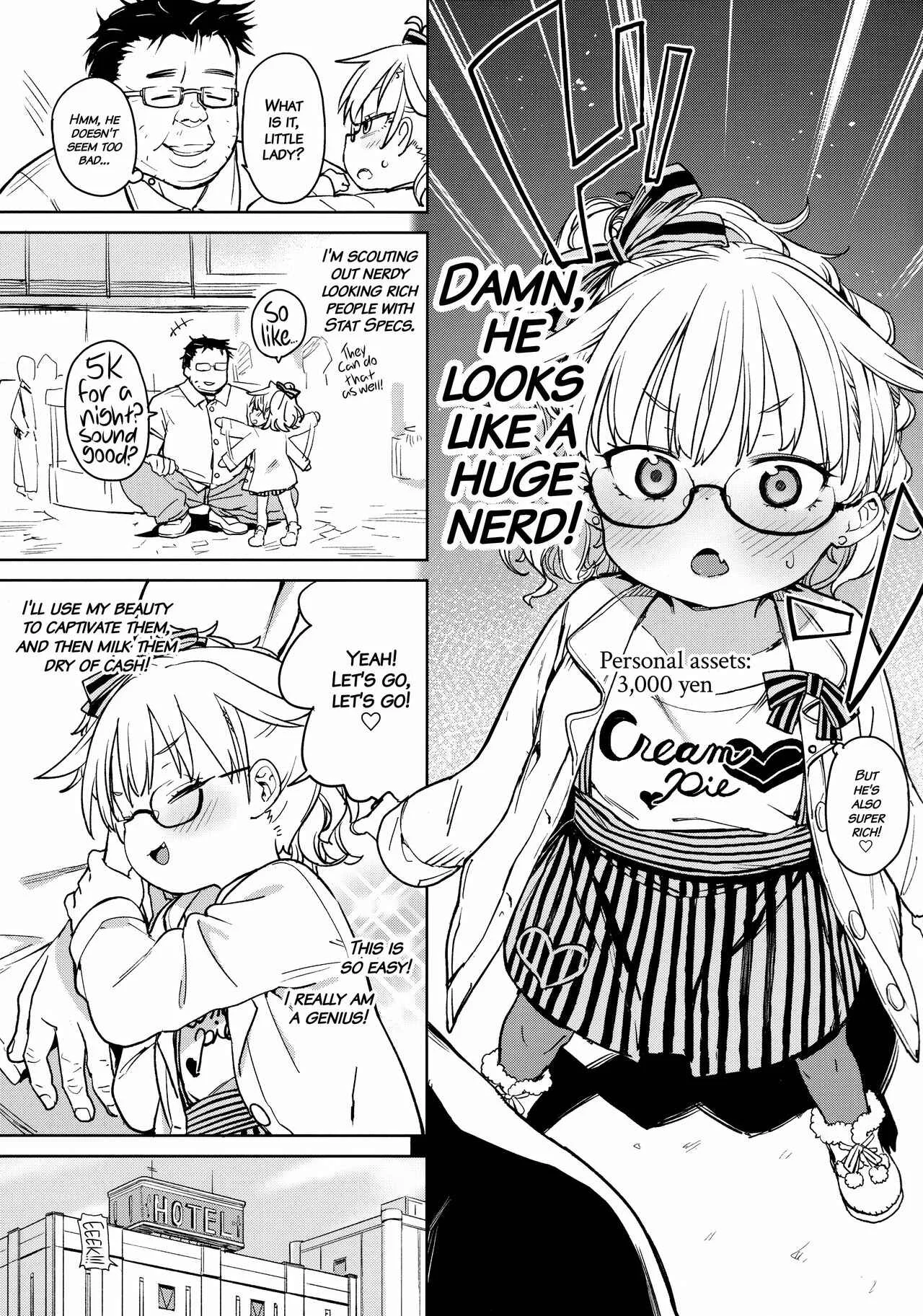 Genius Little Girl Becomes Stupidly Lewd. Chapter 1: Oneshot - Page 4