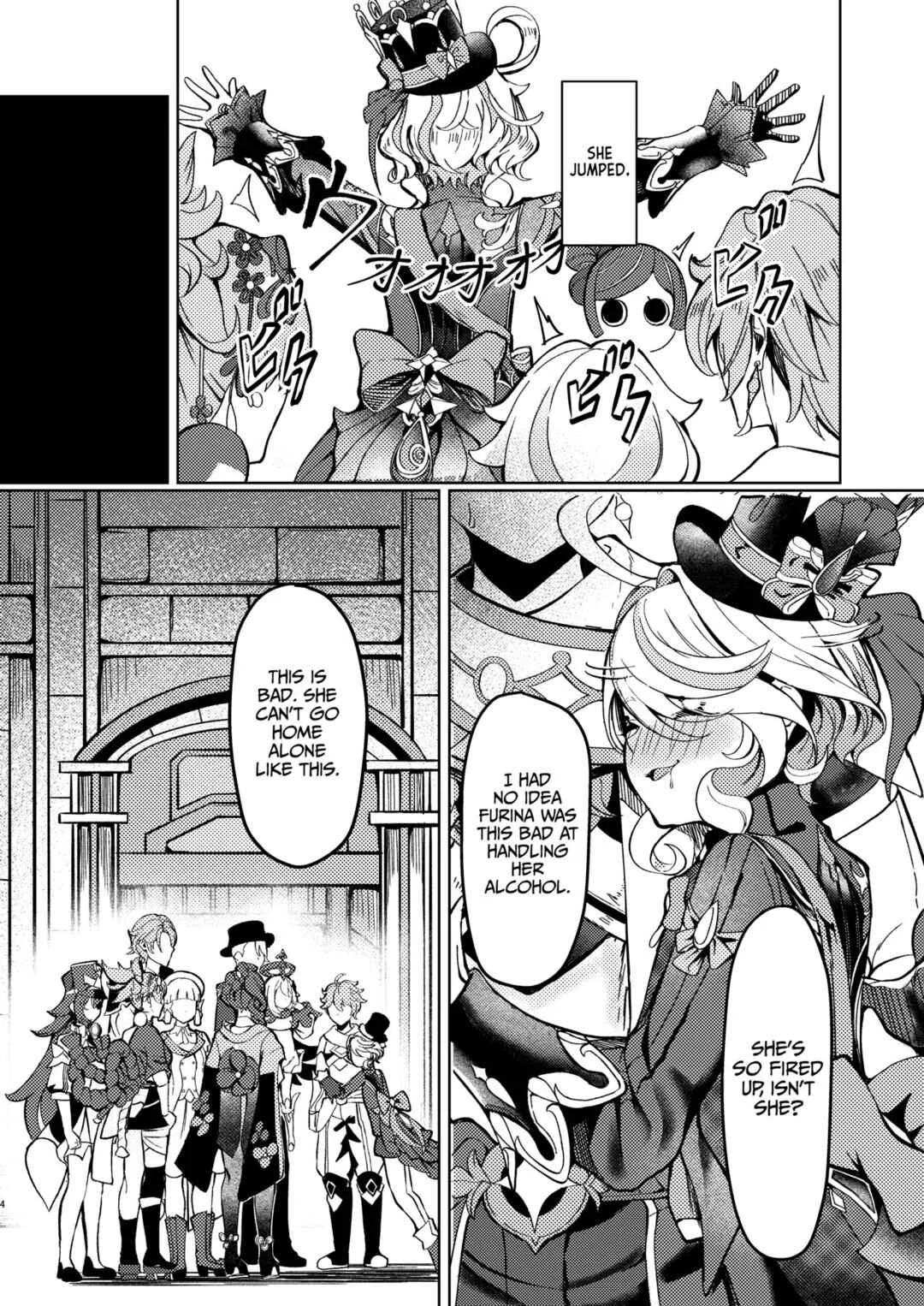 Genshin Impact - Koyoi no Boku wa Kimi dake no Mono (Doujinshi) Chapter 1: Tonight, I’m Only Yours - Page 3