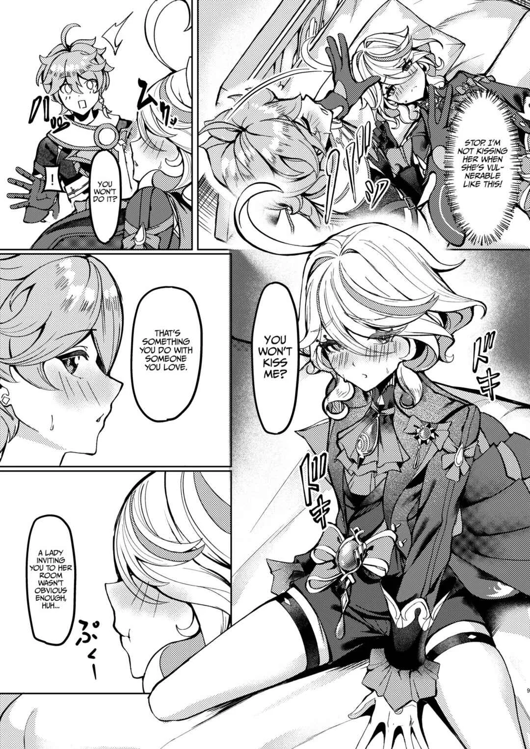 Genshin Impact - Koyoi no Boku wa Kimi dake no Mono (Doujinshi) Chapter 1: Tonight, I’m Only Yours - Page 8