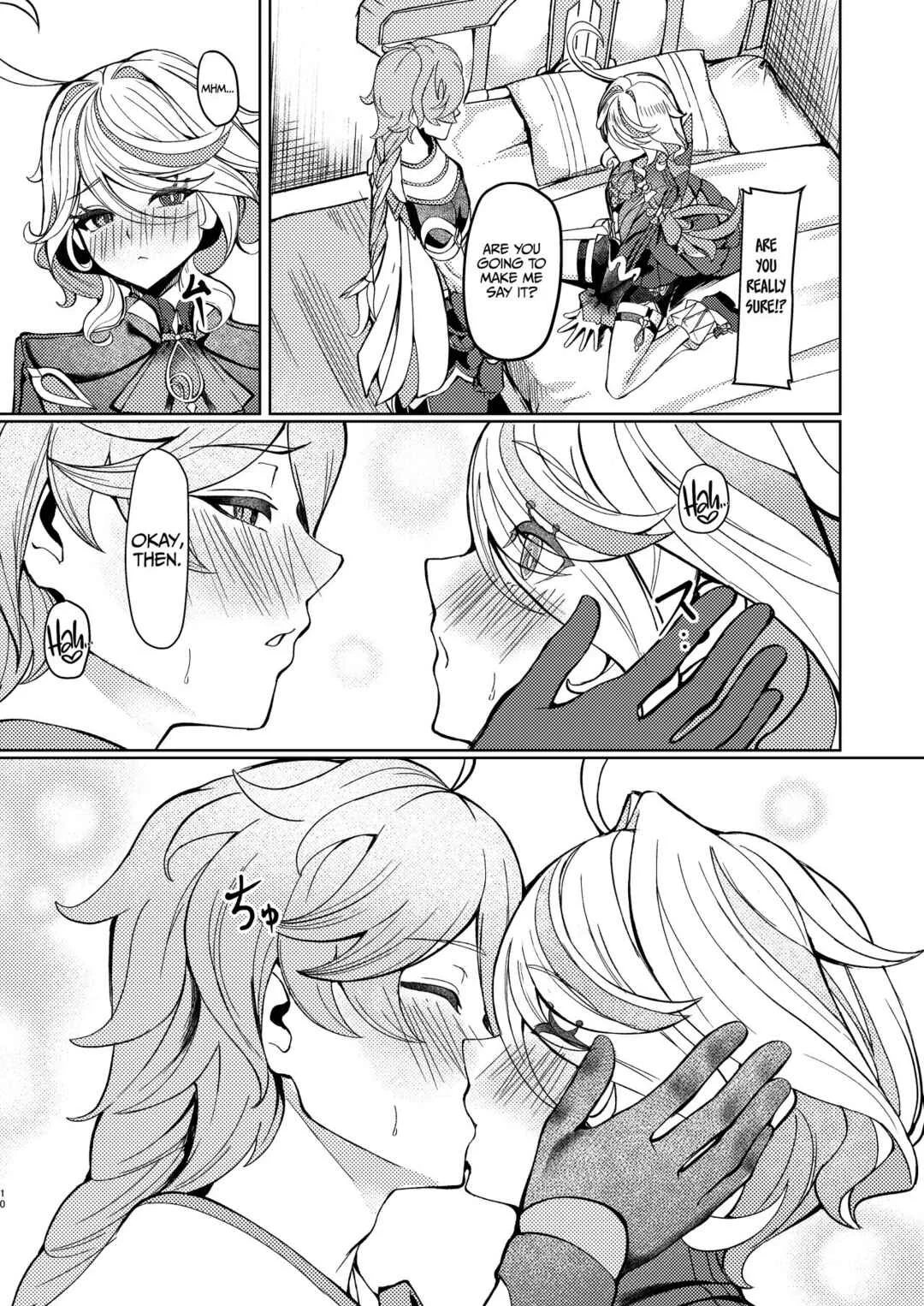 Genshin Impact - Koyoi no Boku wa Kimi dake no Mono (Doujinshi) Chapter 1: Tonight, I’m Only Yours - Page 9