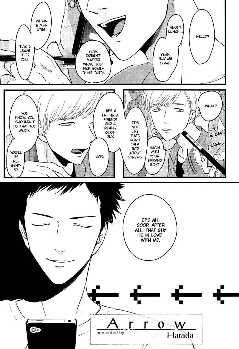 Gesu BL (Anthology) Chapter 3: Yajirushi (by Harada) - Page 2