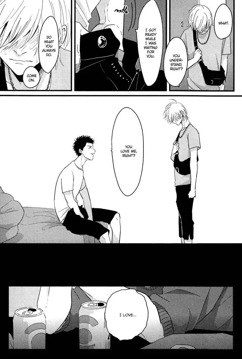 Gesu BL (Anthology) Chapter 3: Yajirushi (by Harada) - Page 10