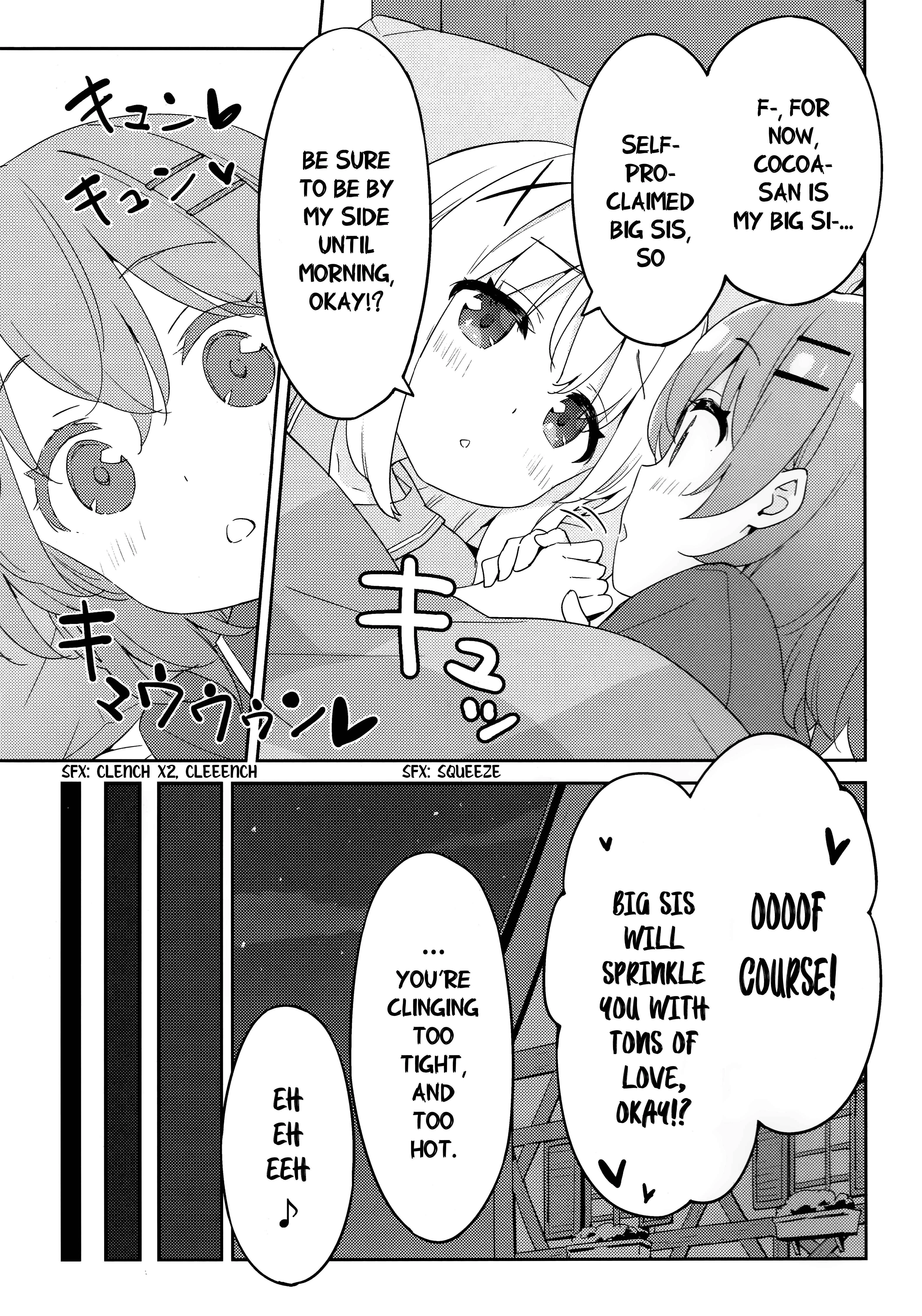 Gochuumon wa Usagi desu ka? - Luminocity 23 Gochuumon wa Soine desu (Doujinshi) Chapter 1 - Page 8