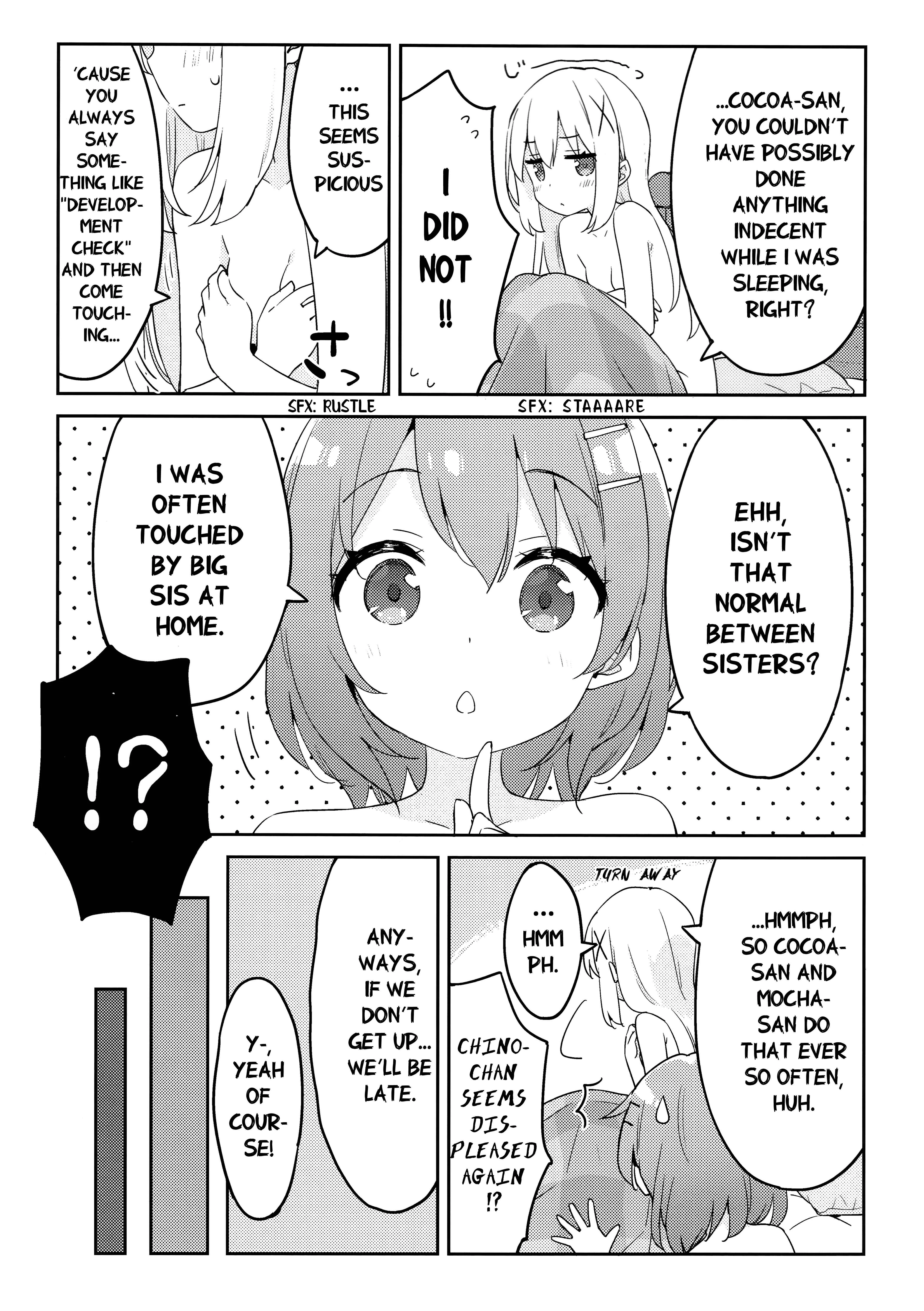 Gochuumon wa Usagi desu ka? - Luminocity 23 Gochuumon wa Soine desu (Doujinshi) Chapter 1 - Page 10