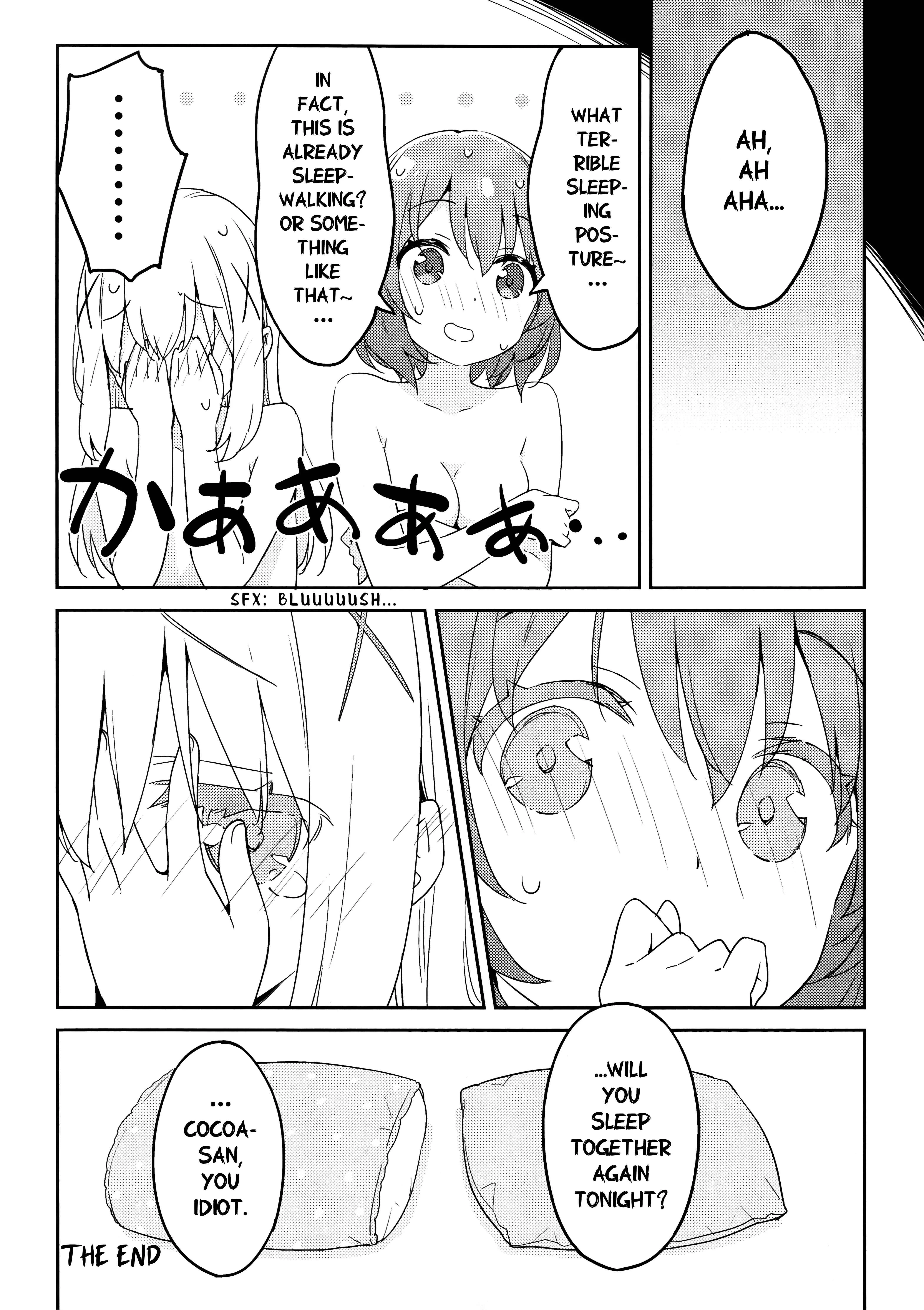 Gochuumon wa Usagi desu ka? - Luminocity 23 Gochuumon wa Soine desu (Doujinshi) Chapter 1 - Page 19