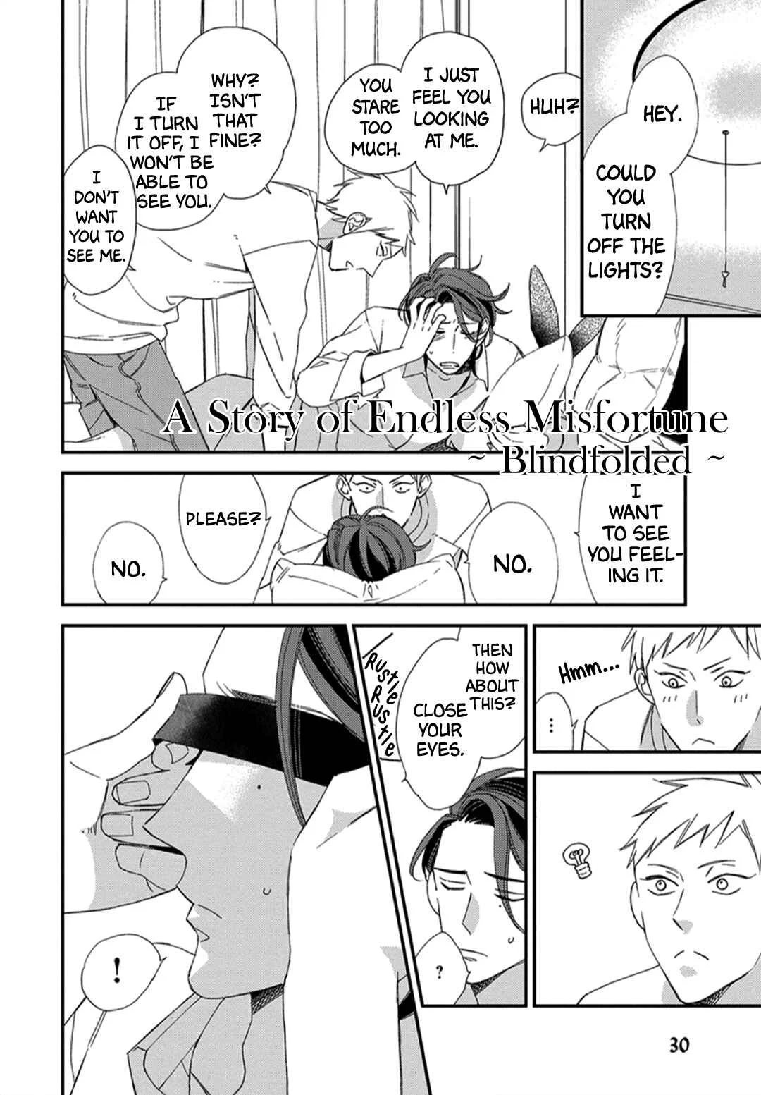 Gosan de Fukou na Koibanashi Chapter 4: A Story of Endless Misfortune ~ Blindfolded - Page 3