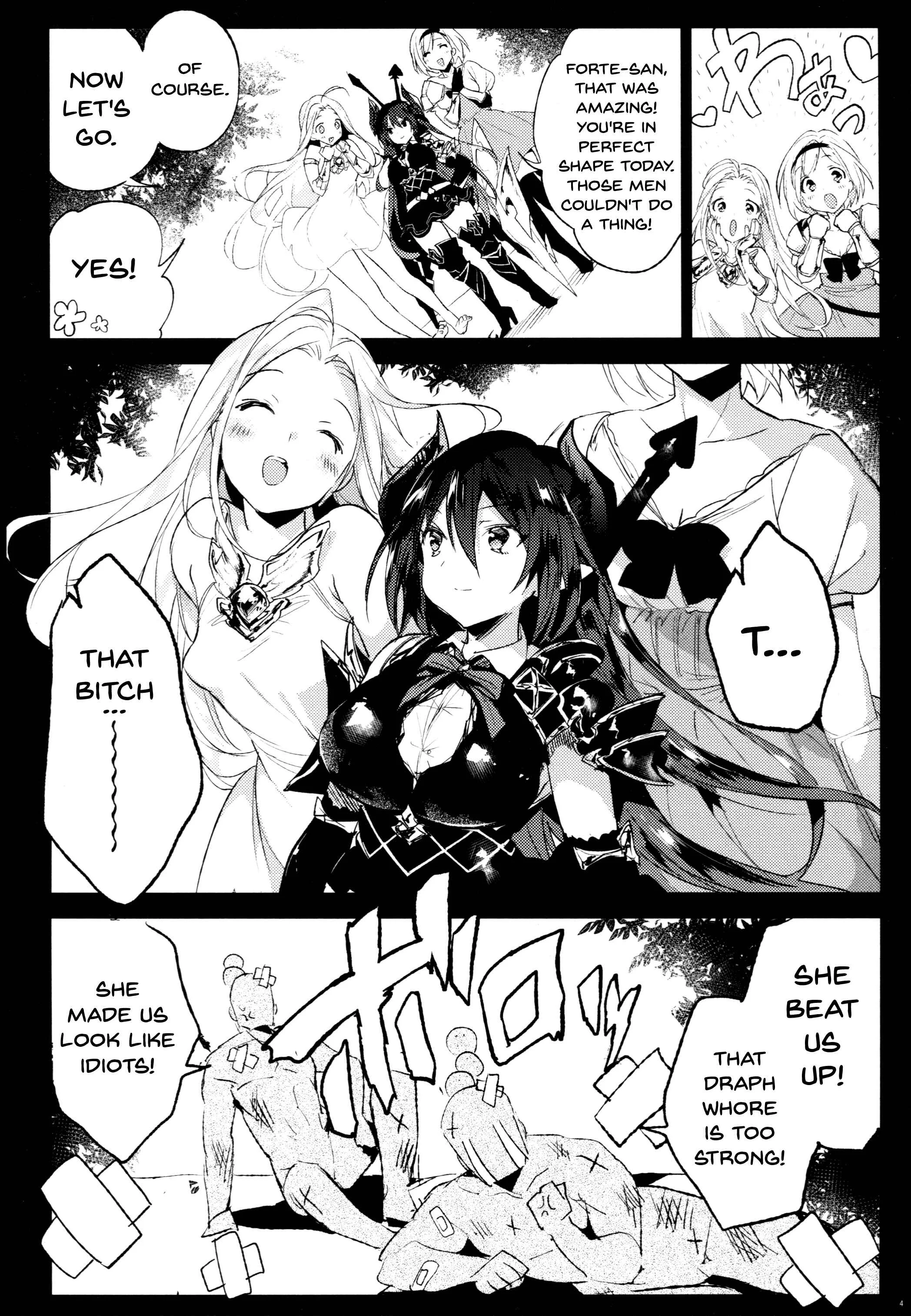 Granblue Fantasy - Forte-san Dosukebe Saimin (Doujinshi) Chapter 1: Oneshot - Page 3