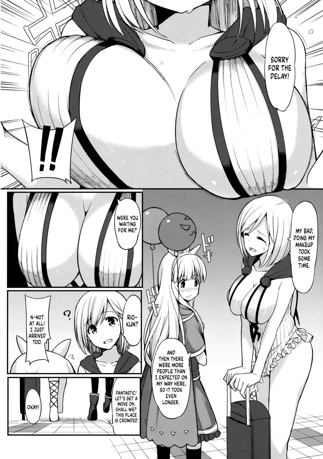 Granblue Fantasy - I Had a Cross Fate Episode at Comiket with an Onee-san I Met on Twitter and Spurted out Something Super Thick Chapter 1 - Page 3