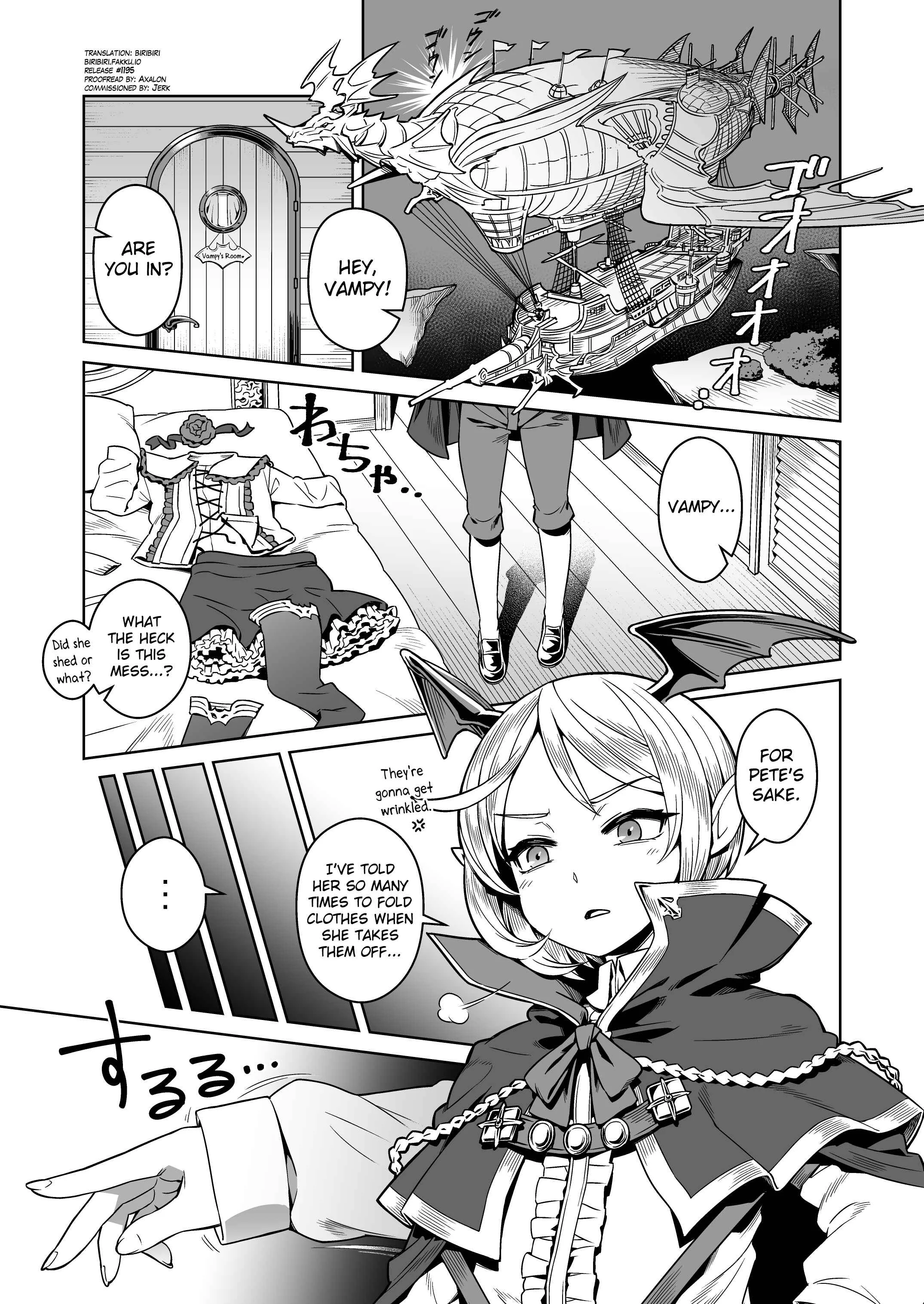 Granblue Fantasy - VAMPIRE SANDWICH (Doujinshi) Chapter 1: Oneshot - Page 3