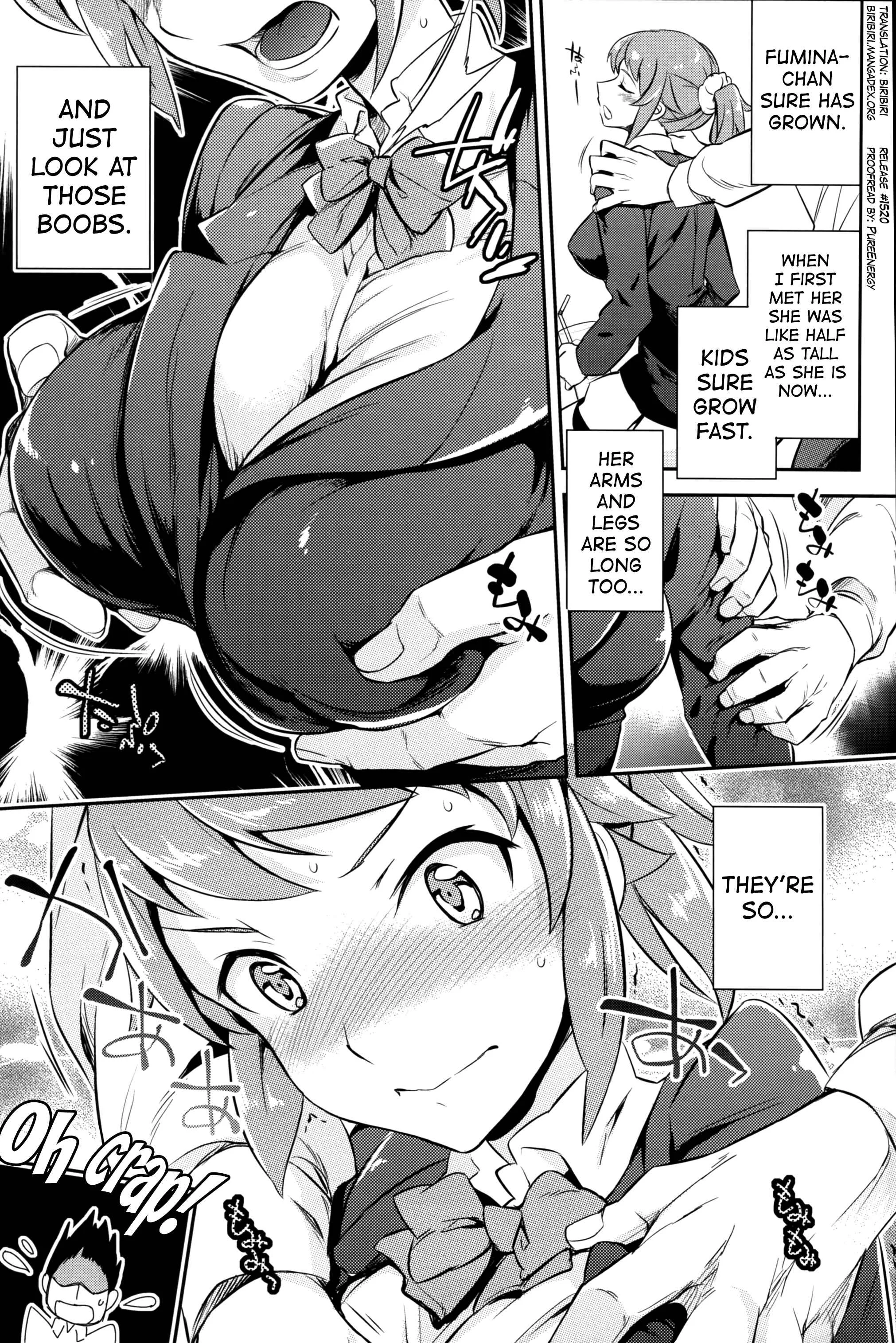 Gundam Build Fighters Try - C9-15 Fumina-senpai to Mob Onii-chan (Doujinshi) Chapter 1 - Page 6