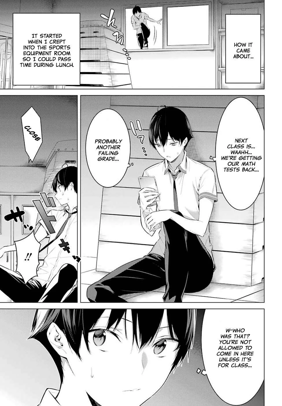Haite Kudasai, Takamine-san Chapter 1: Become my closet - Page 6