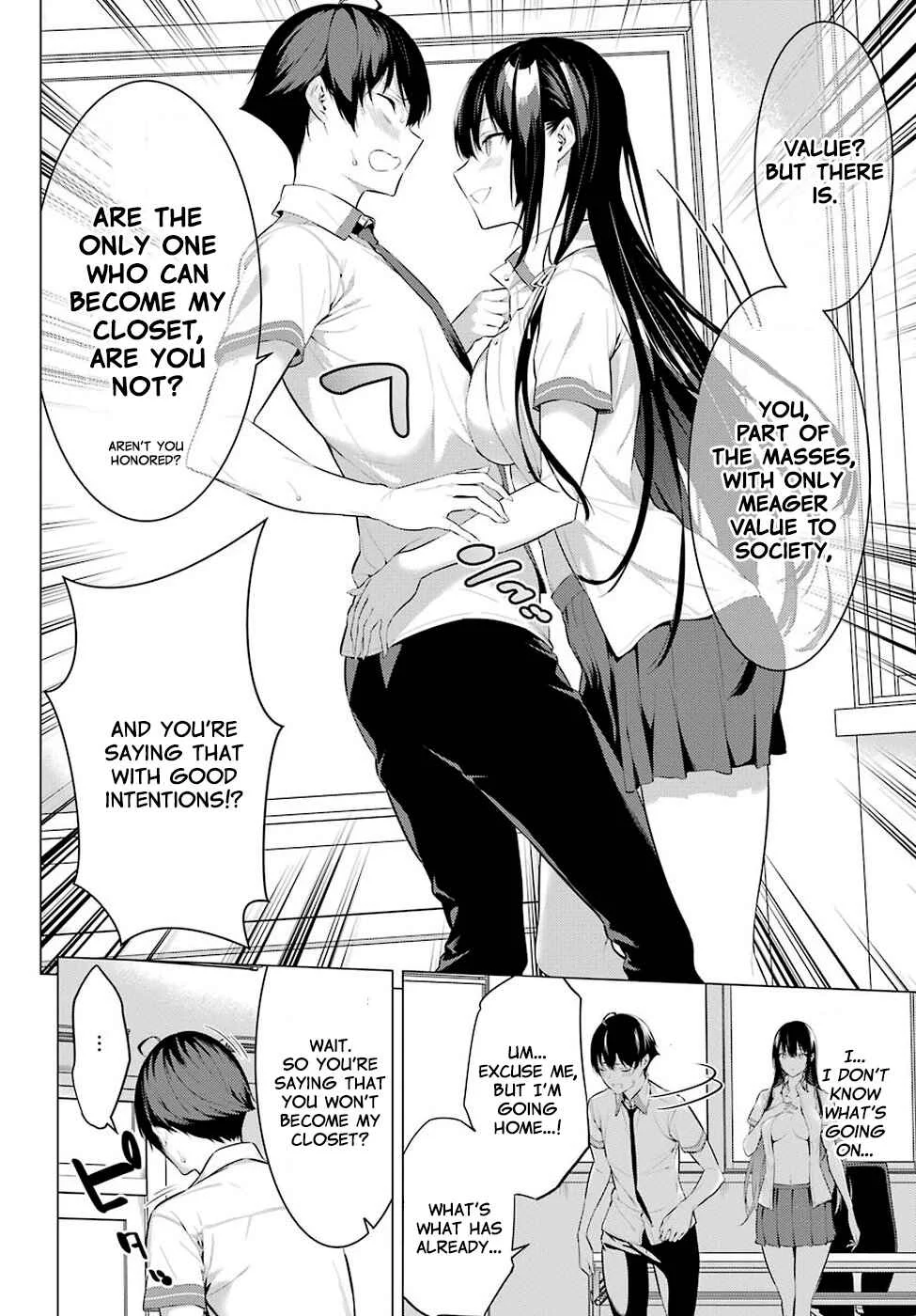 Haite Kudasai, Takamine-san Chapter 1: Become my closet - Page 40