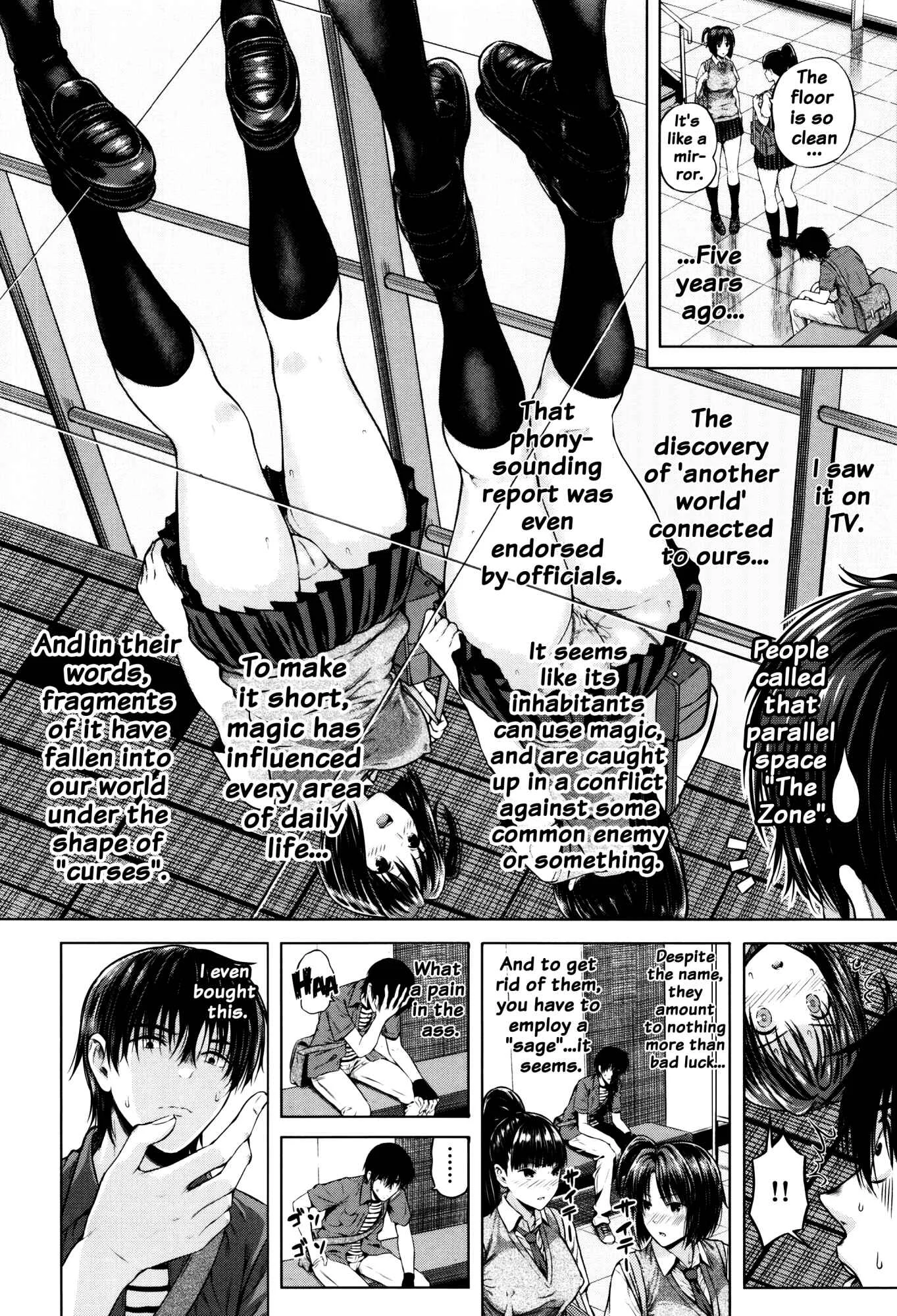 Hajirai no Puffy Nipple Chapter 5: Noro Noro Curse 1 - Page 4