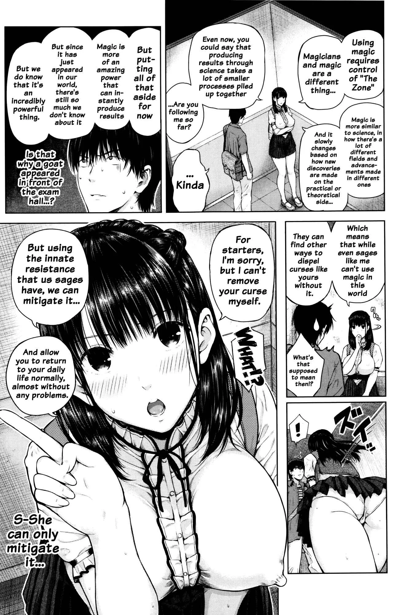 Hajirai no Puffy Nipple Chapter 5: Noro Noro Curse 1 - Page 7