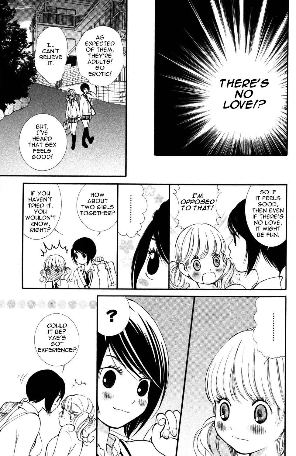 Hanjuku Joshi Chapter 4: The Relationship Between the Two of Them - Page 9
