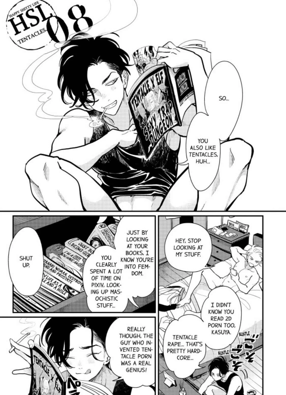 Happy Kuso Life Chapter 2: Tentacles - Page 2