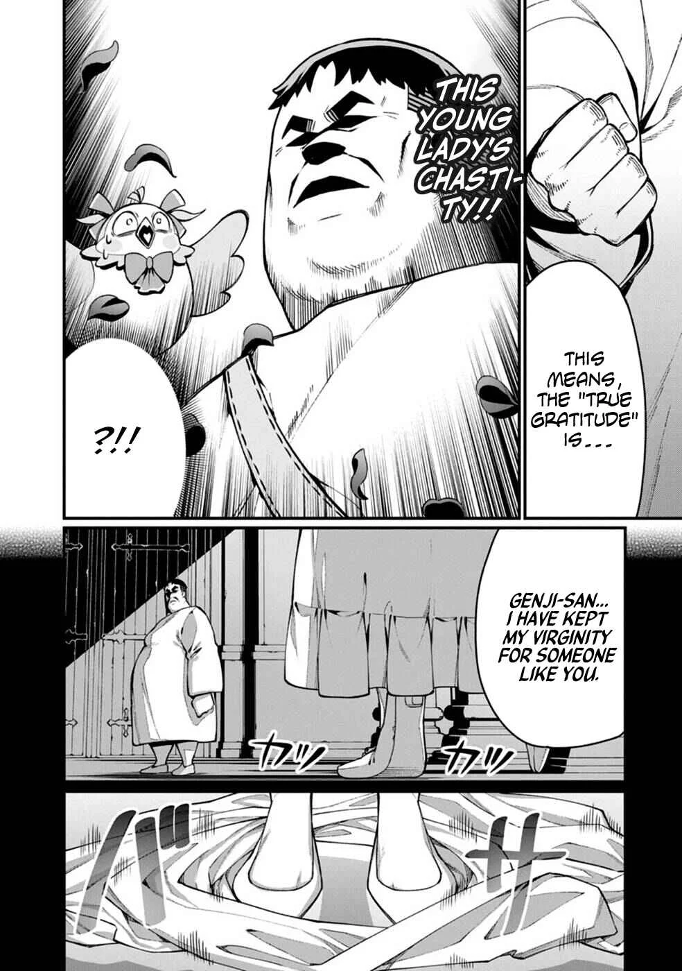 Harem Ou no Isekai Press Manyuuki ~Saikyou Musou no Ojisan wa Arayuru Shuzoku wo Yome ni suru~ Chapter 1 - Page 36