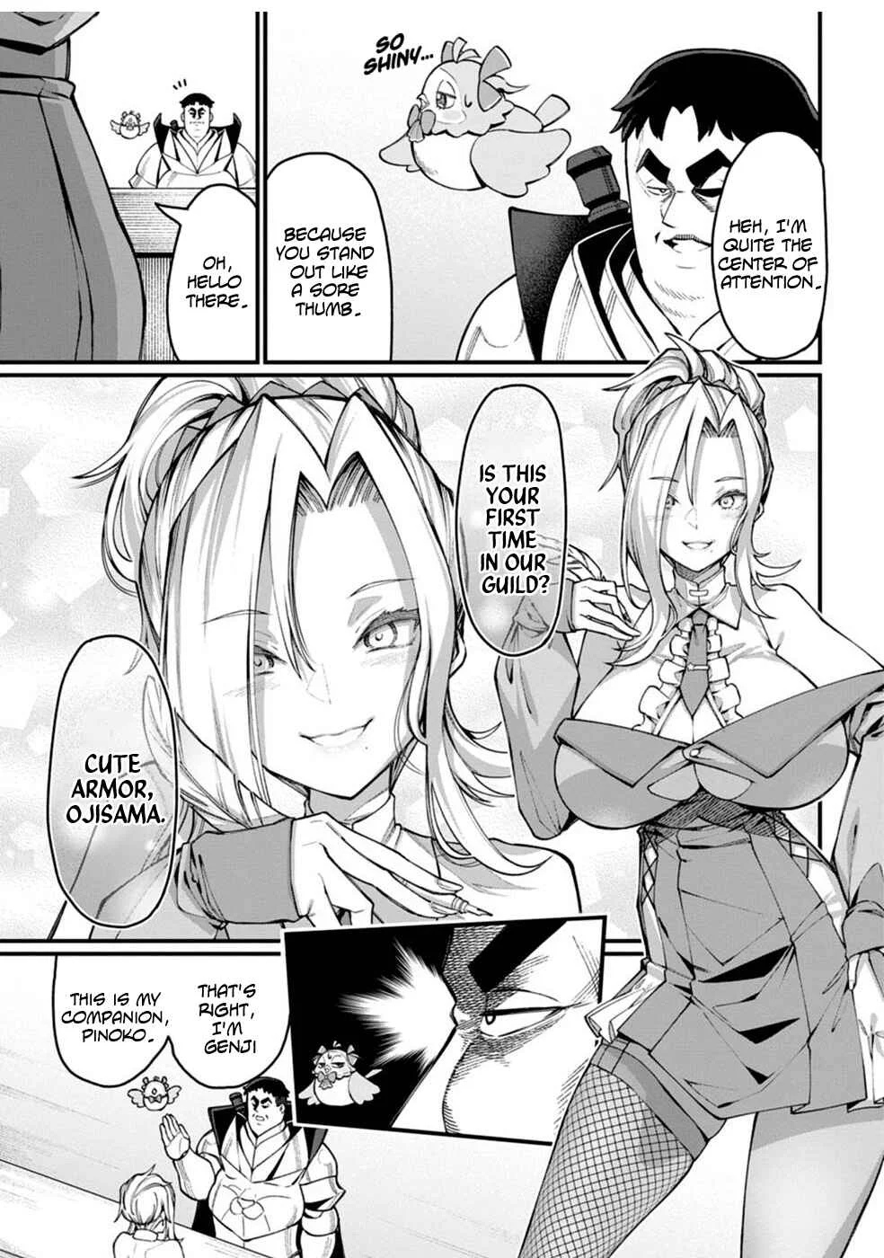 Harem Ou no Isekai Press Manyuuki ~Saikyou Musou no Ojisan wa Arayuru Shuzoku wo Yome ni suru~ Chapter 2 - Page 3
