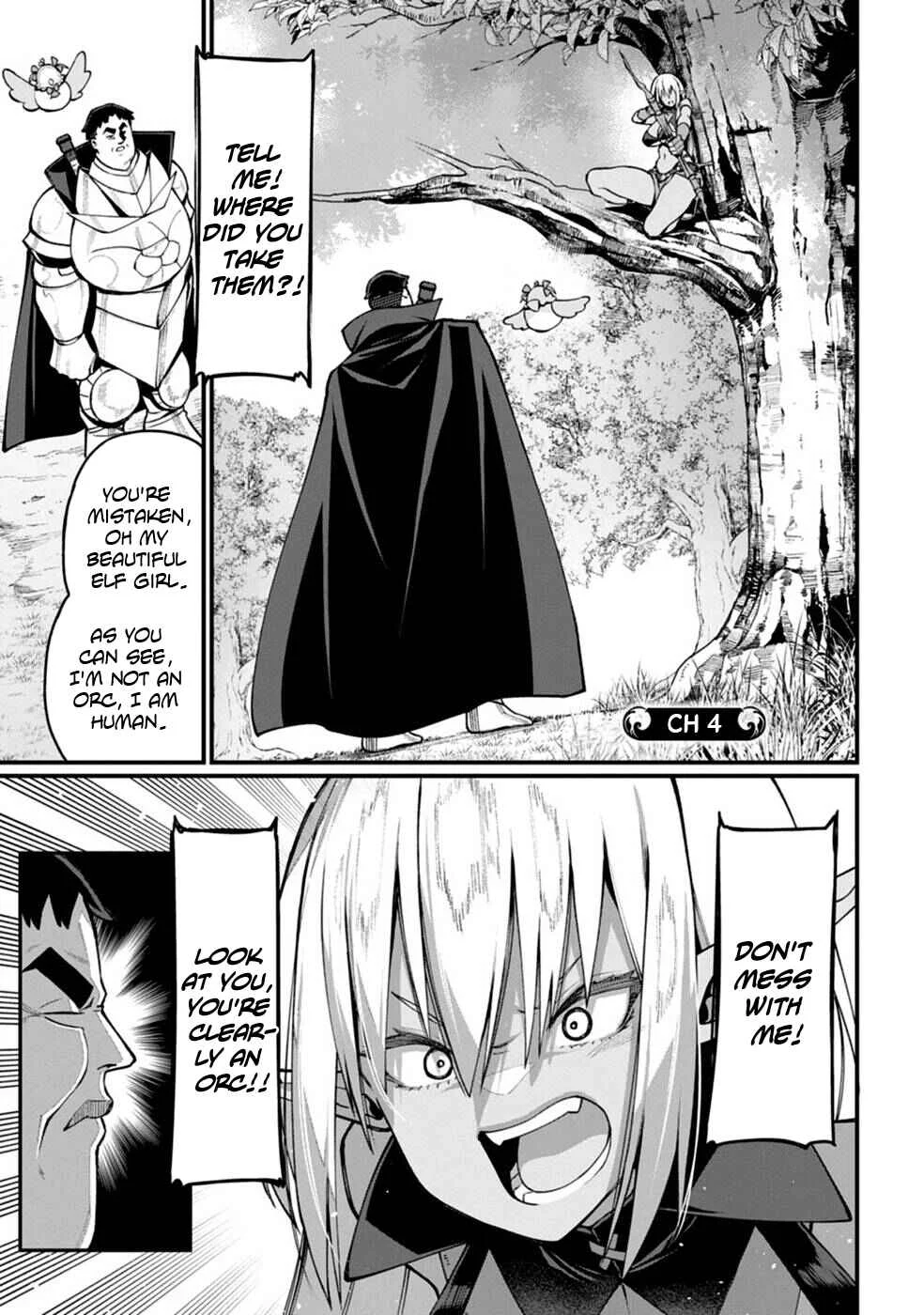 Harem Ou no Isekai Press Manyuuki ~Saikyou Musou no Ojisan wa Arayuru Shuzoku wo Yome ni suru~ Chapter 4 - Page 1