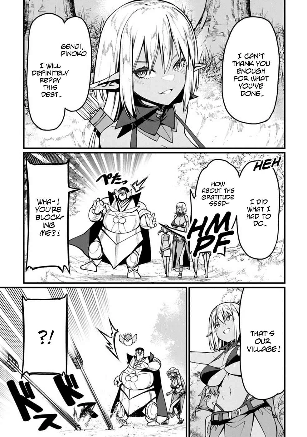 Harem Ou no Isekai Press Manyuuki ~Saikyou Musou no Ojisan wa Arayuru Shuzoku wo Yome ni suru~ Chapter 4 - Page 40