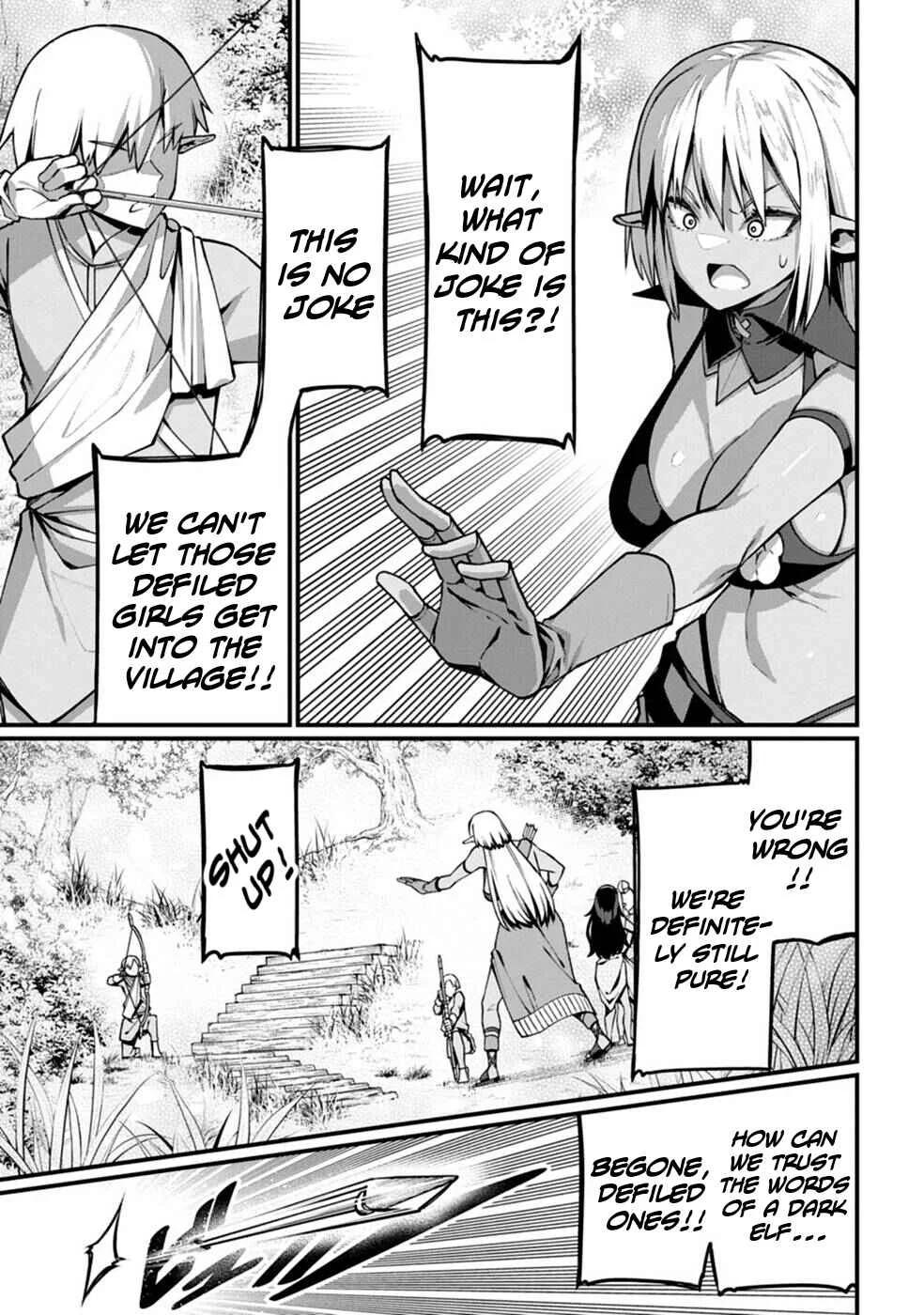 Harem Ou no Isekai Press Manyuuki ~Saikyou Musou no Ojisan wa Arayuru Shuzoku wo Yome ni suru~ Chapter 4 - Page 42