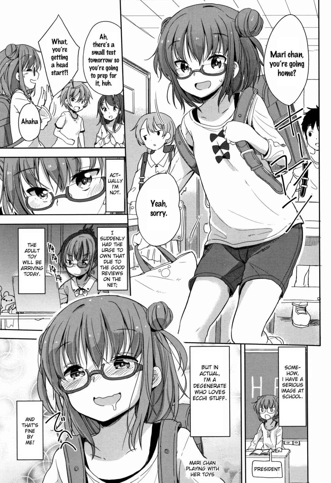 Hatsujou Girls Chapter 3: Mari-chan's Toy Play - Page 1