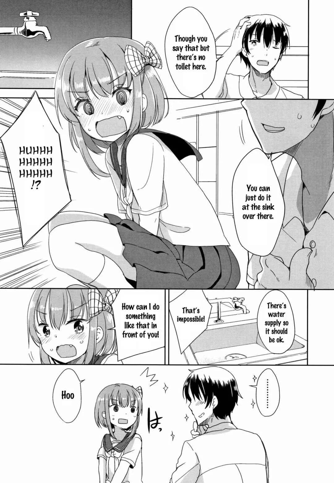 Hatsujou Girls Chapter 5: Peeing - Page 7