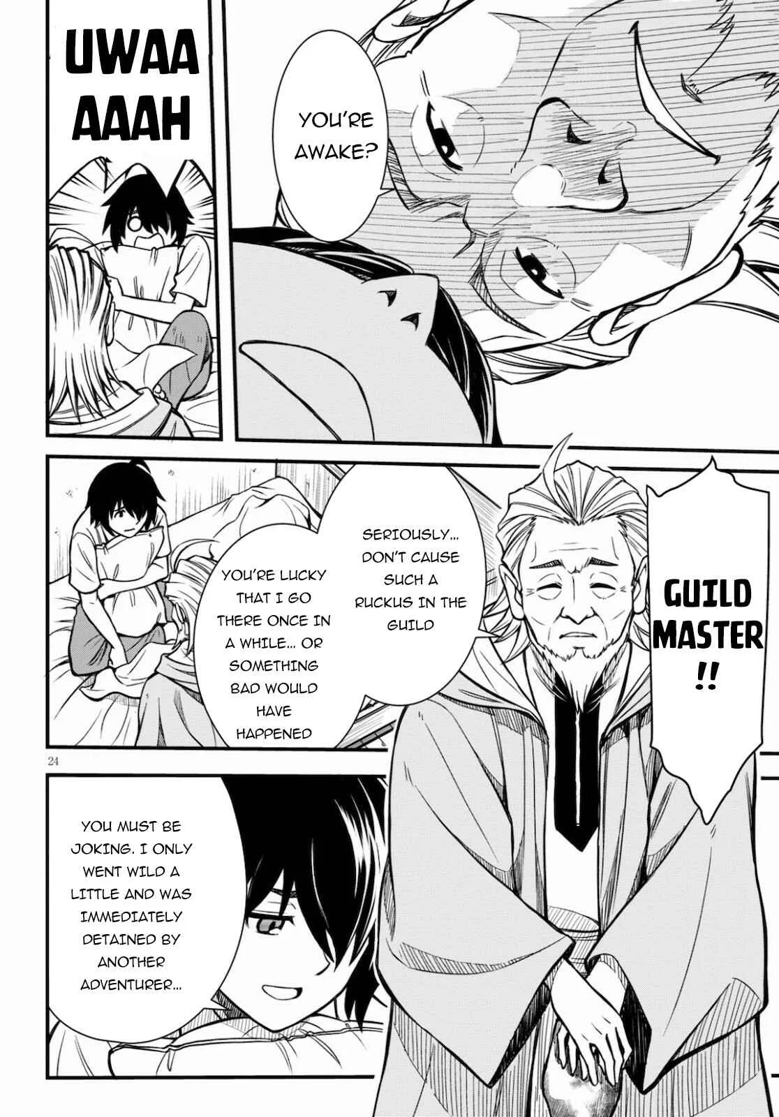 Hazure Aka Madoushi wa Kenja Time ni Musou Suru Chapter 1 - Page 24