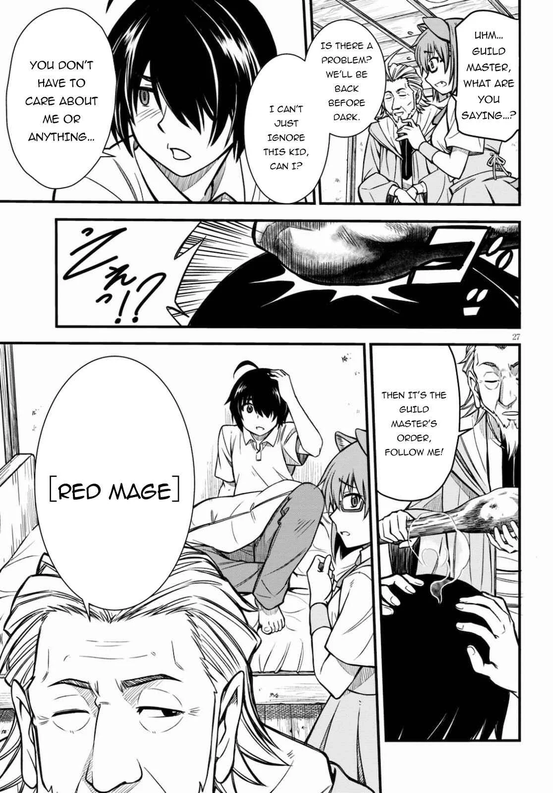 Hazure Aka Madoushi wa Kenja Time ni Musou Suru Chapter 1 - Page 27