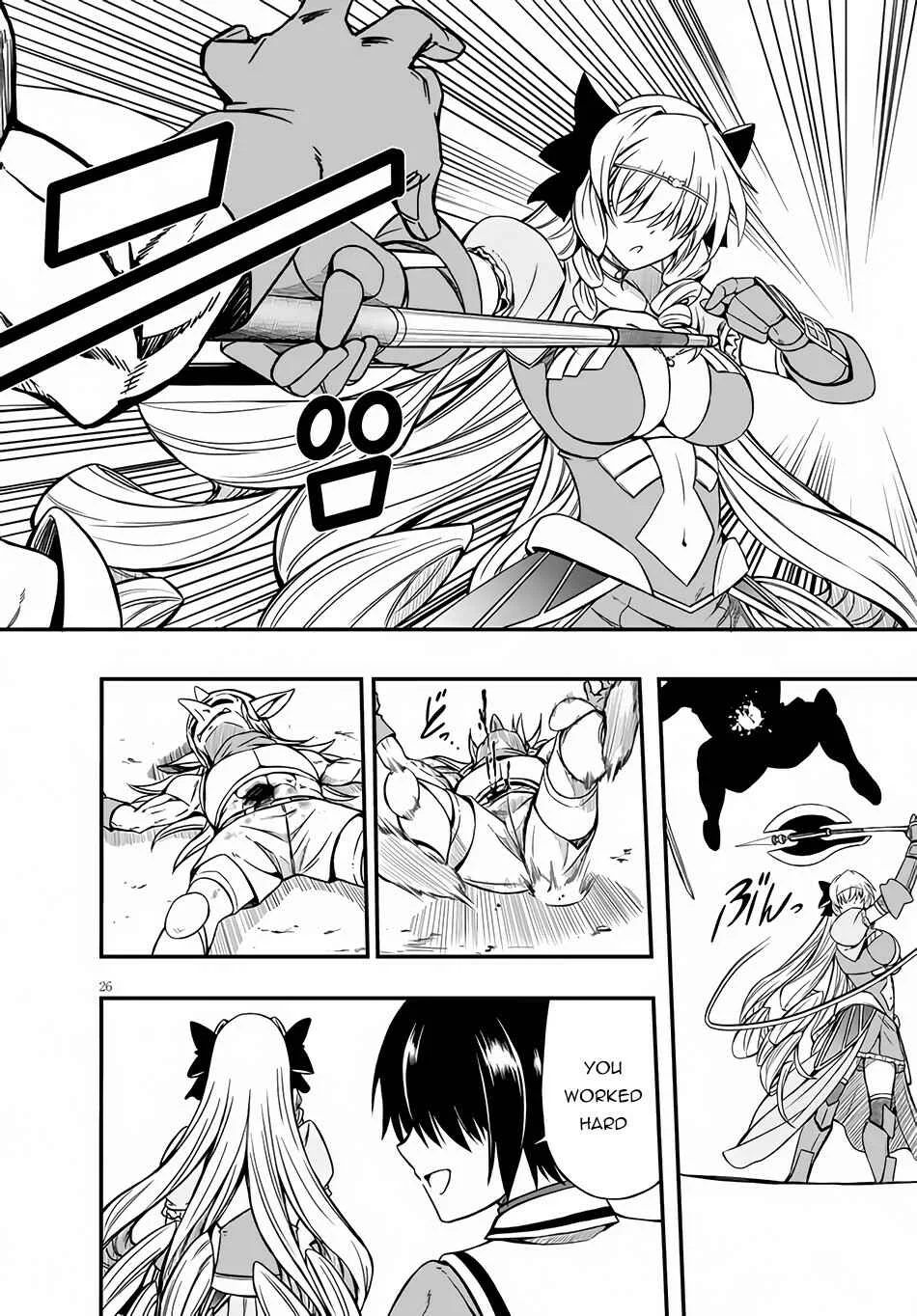 Hazure Aka Madoushi wa Kenja Time ni Musou Suru Chapter 4 - Page 27
