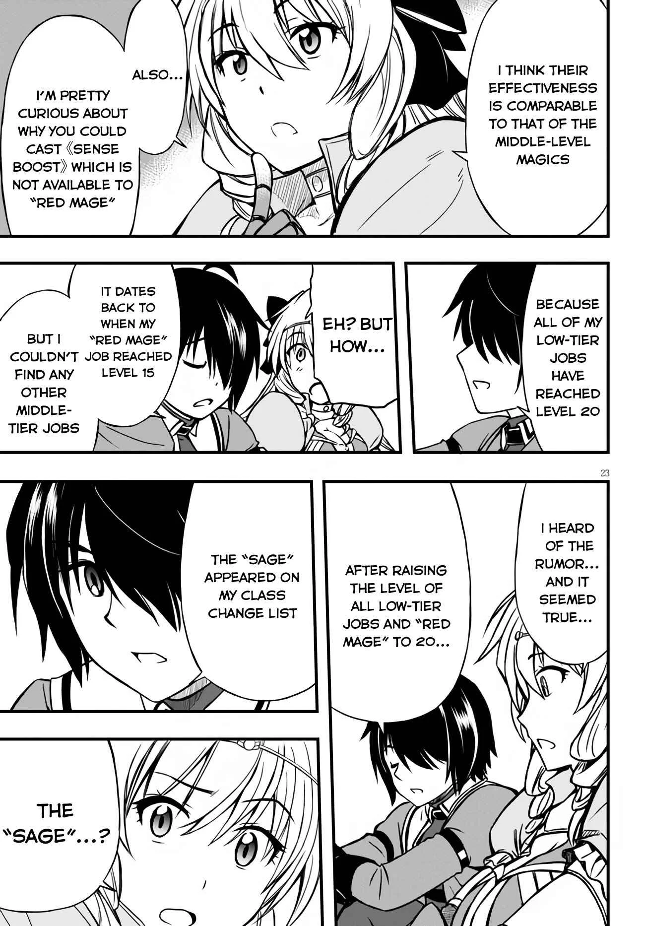 Hazure Aka Madoushi wa Kenja Time ni Musou Suru Chapter 5 - Page 24