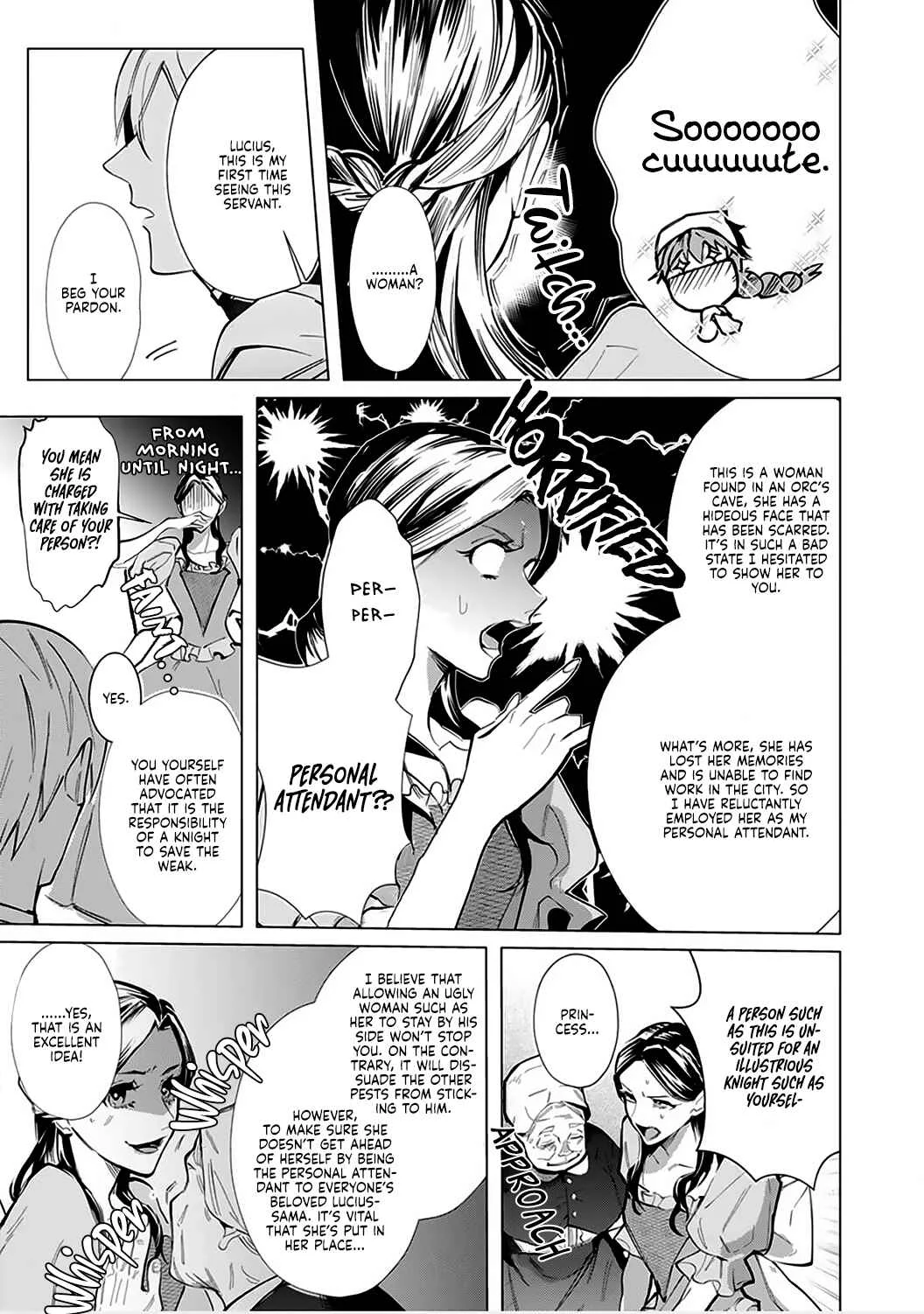 Hazure Shuzoku "Orc" ni Tensei shitara Saikyou Kishi-sama ni Torawaremashite Chapter 2 - Page 11