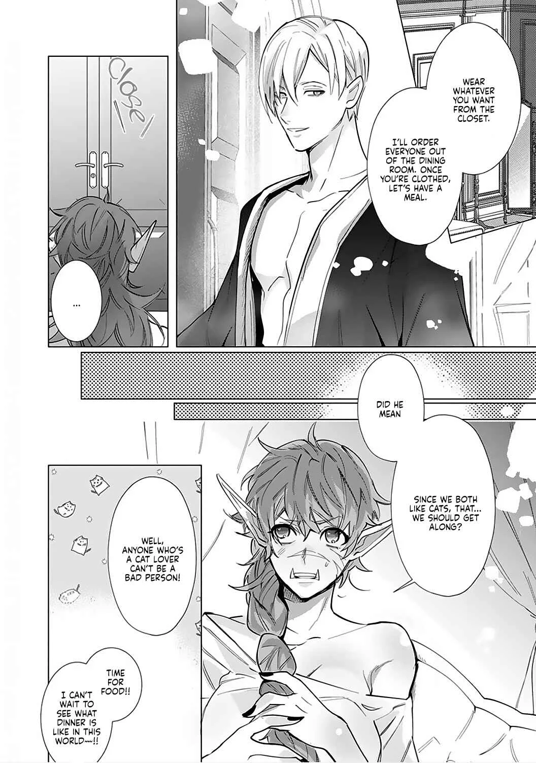 Hazure Shuzoku "Orc" ni Tensei shitara Saikyou Kishi-sama ni Torawaremashite Chapter 2 - Page 28