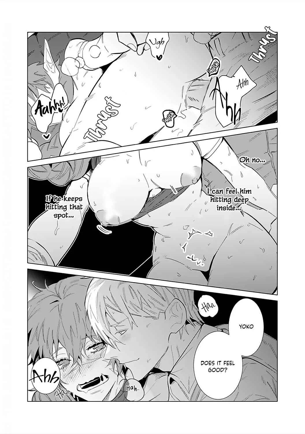 Hazure Shuzoku "Orc" ni Tensei shitara Saikyou Kishi-sama ni Torawaremashite Chapter 3 - Page 21