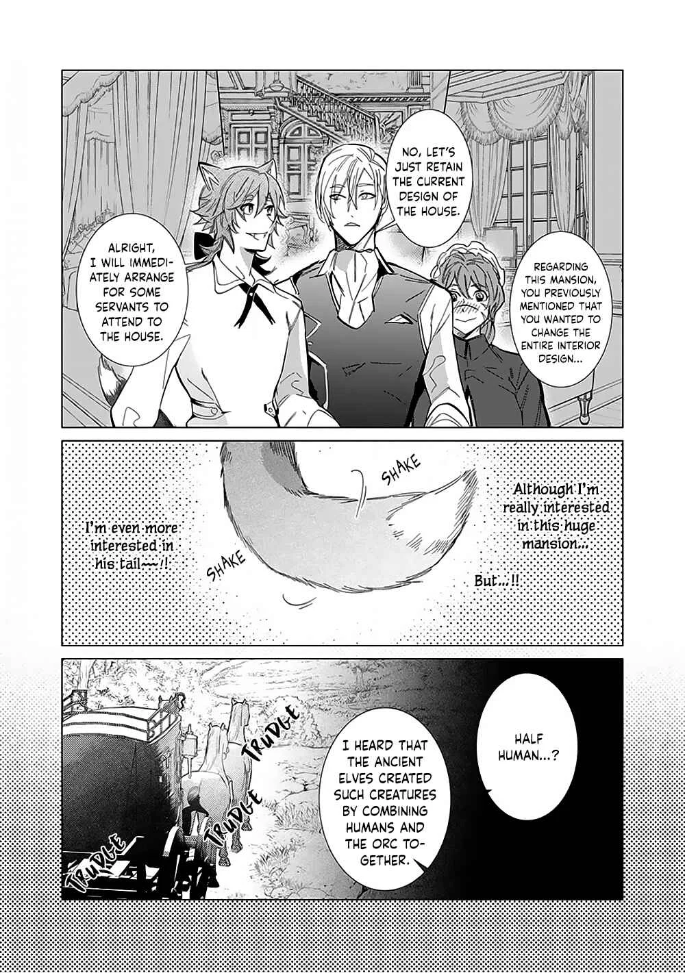Hazure Shuzoku "Orc" ni Tensei shitara Saikyou Kishi-sama ni Torawaremashite Chapter 4 - Page 8