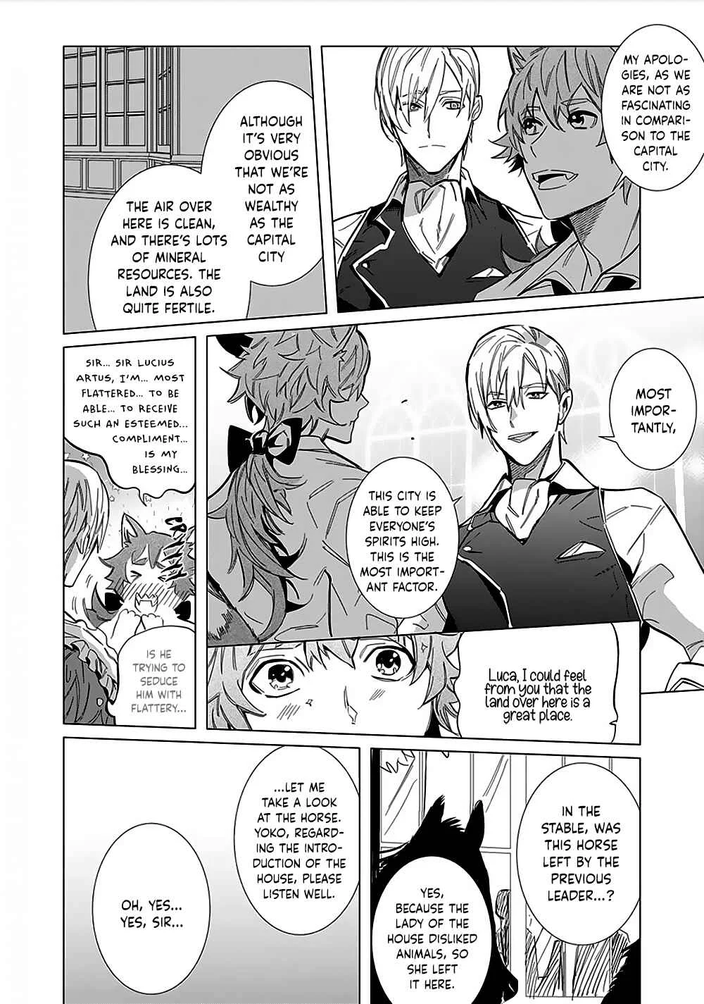 Hazure Shuzoku "Orc" ni Tensei shitara Saikyou Kishi-sama ni Torawaremashite Chapter 4 - Page 10