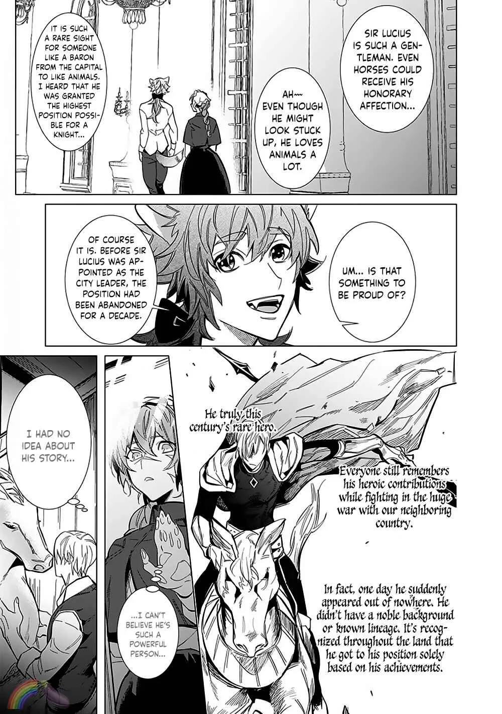 Hazure Shuzoku "Orc" ni Tensei shitara Saikyou Kishi-sama ni Torawaremashite Chapter 4 - Page 11
