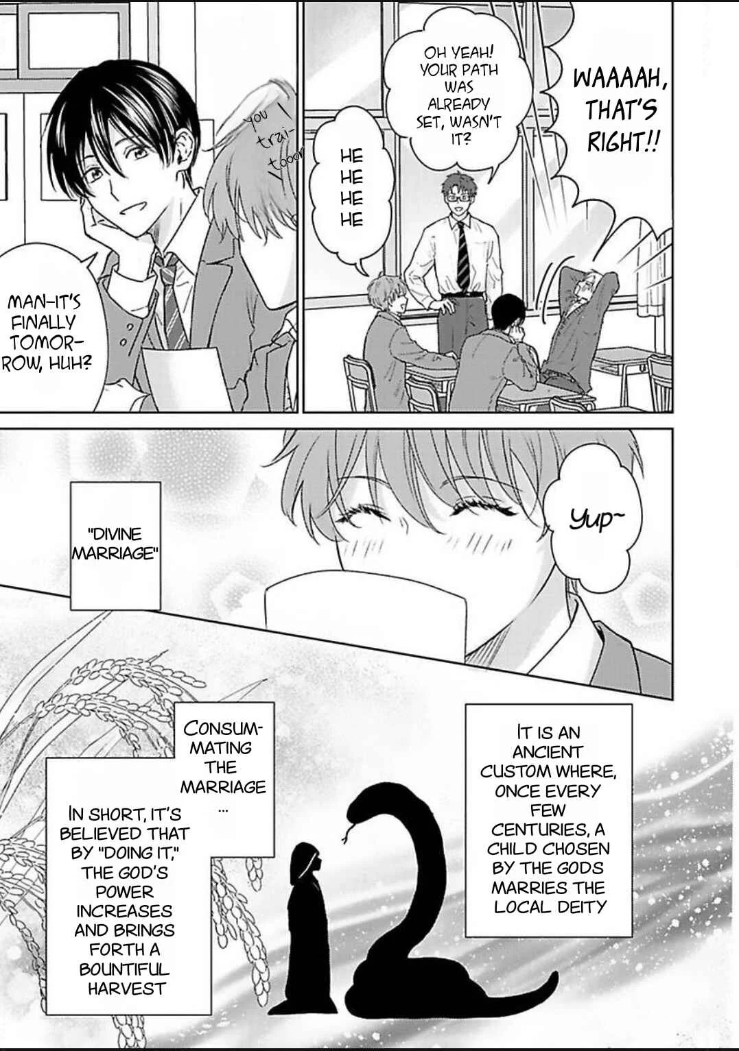 Hebigamisama wa Yome ni Betabore nan Da kedo, Chapter 1 - Page 5