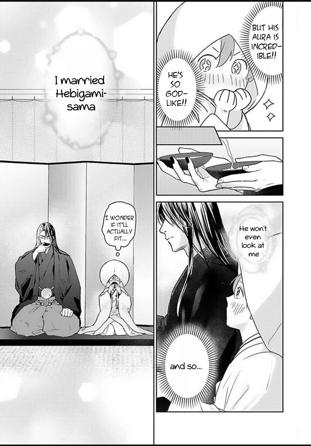 Hebigamisama wa Yome ni Betabore nan Da kedo, Chapter 1 - Page 15