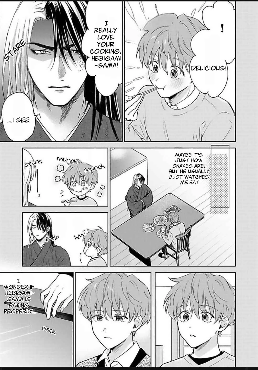 Hebigamisama wa Yome ni Betabore nan Da kedo, Chapter 3 - Page 13