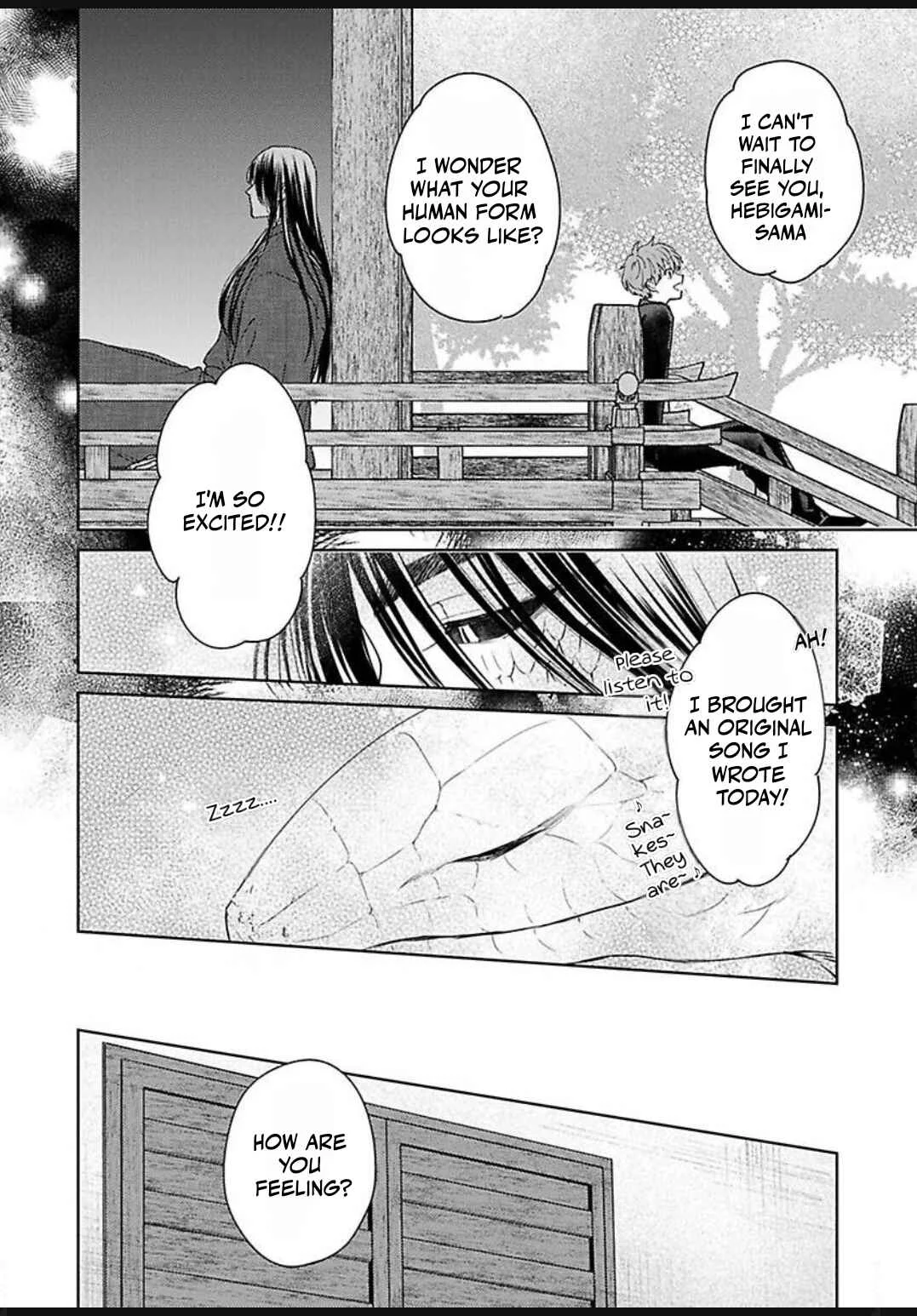 Hebigamisama wa Yome ni Betabore nan Da kedo, Chapter 4 - Page 14