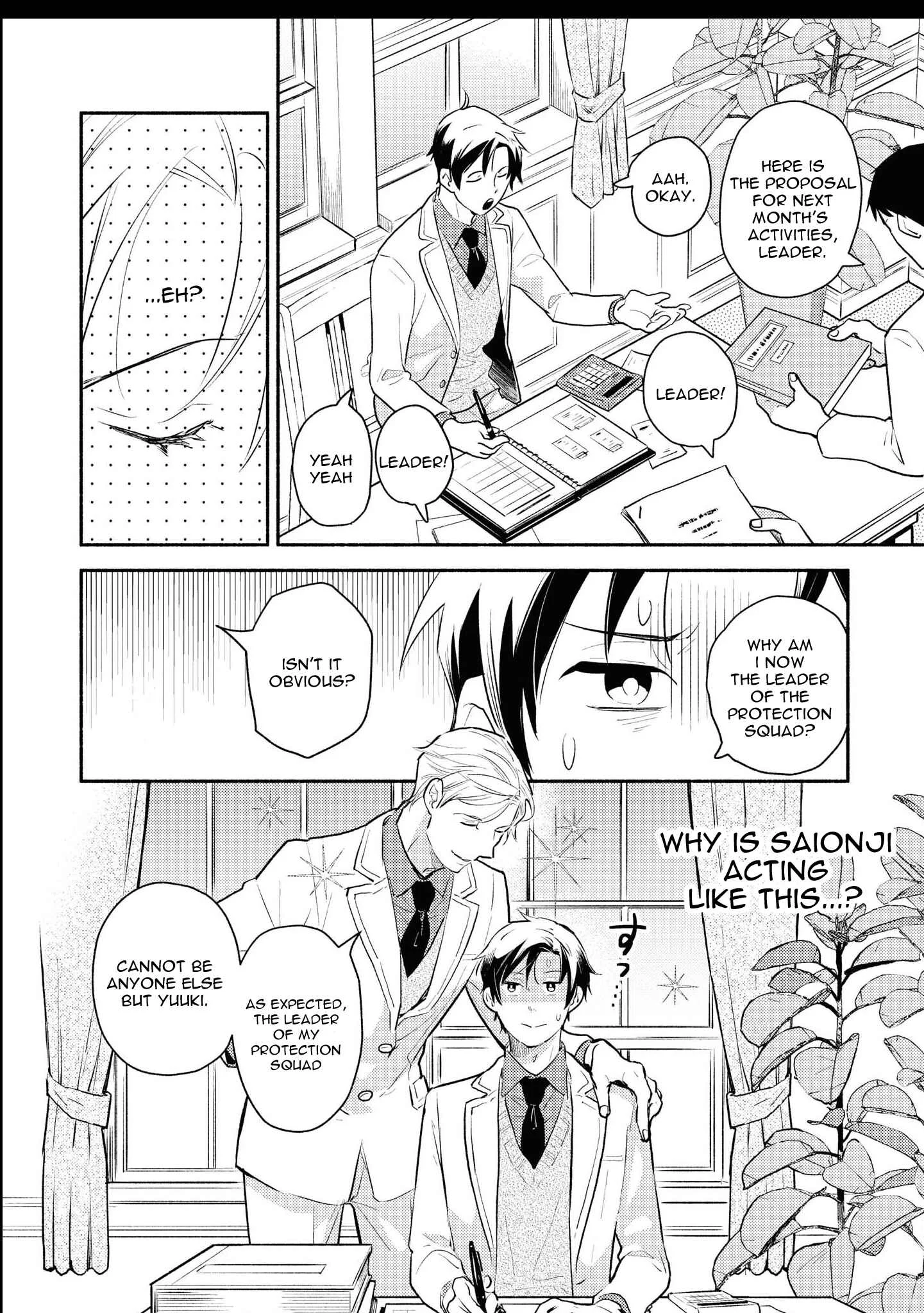 Heibon na Ore dakedo Isekai de Dekiai Saretemasu Chapter 3: The Result of Fudanshi Reincarnated as the Leader of Protection Squad in BL Manga - Page 15
