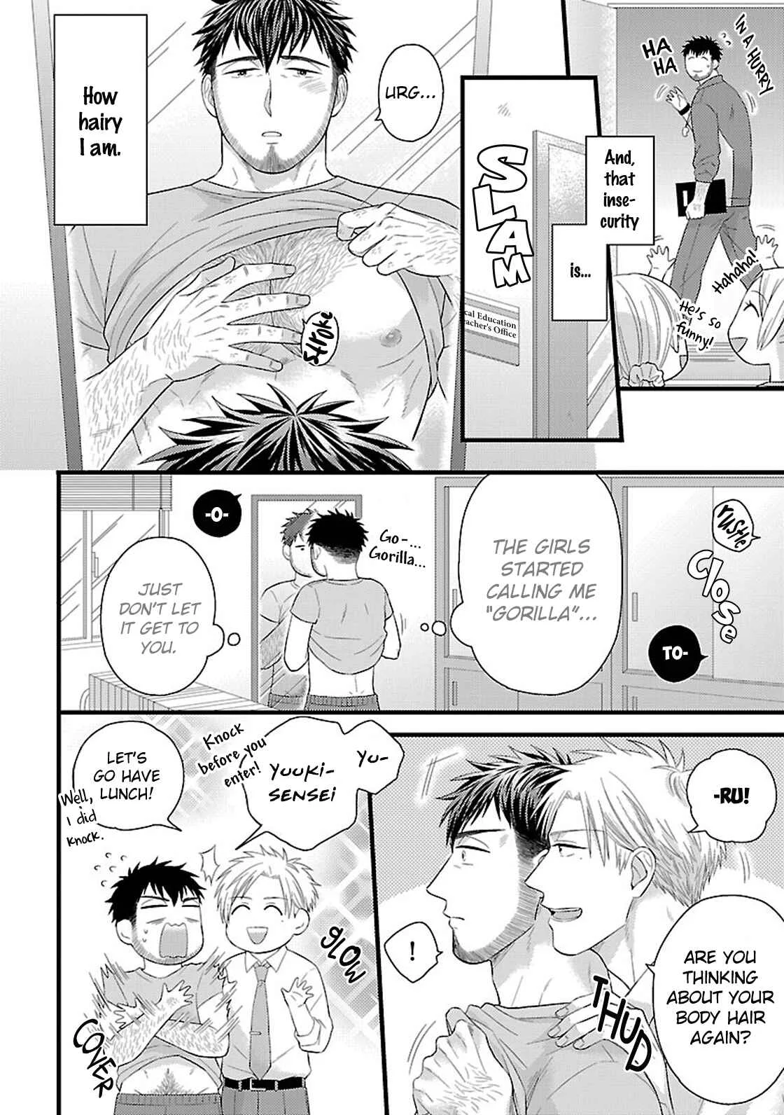 Hige to Munage to Taiikukyoushi Chapter 1 - Page 10