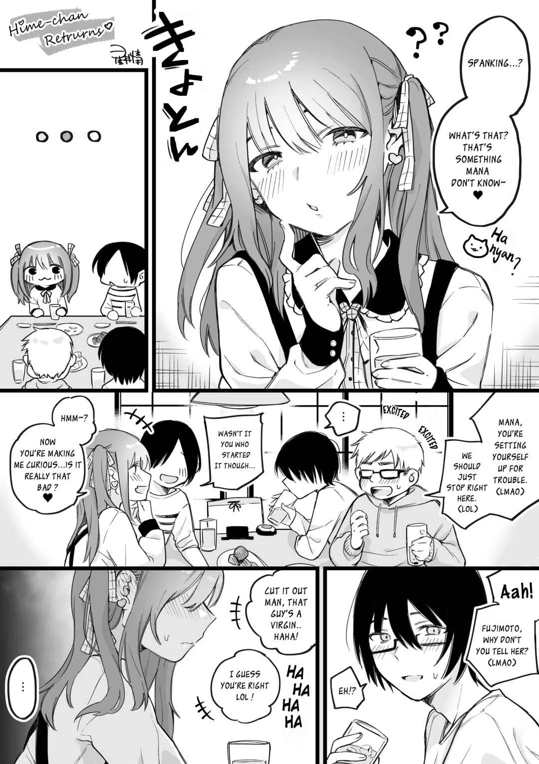 Hime-chan Kanzen Haiboku Chapter 2: Hime-chan Returns. - Page 1