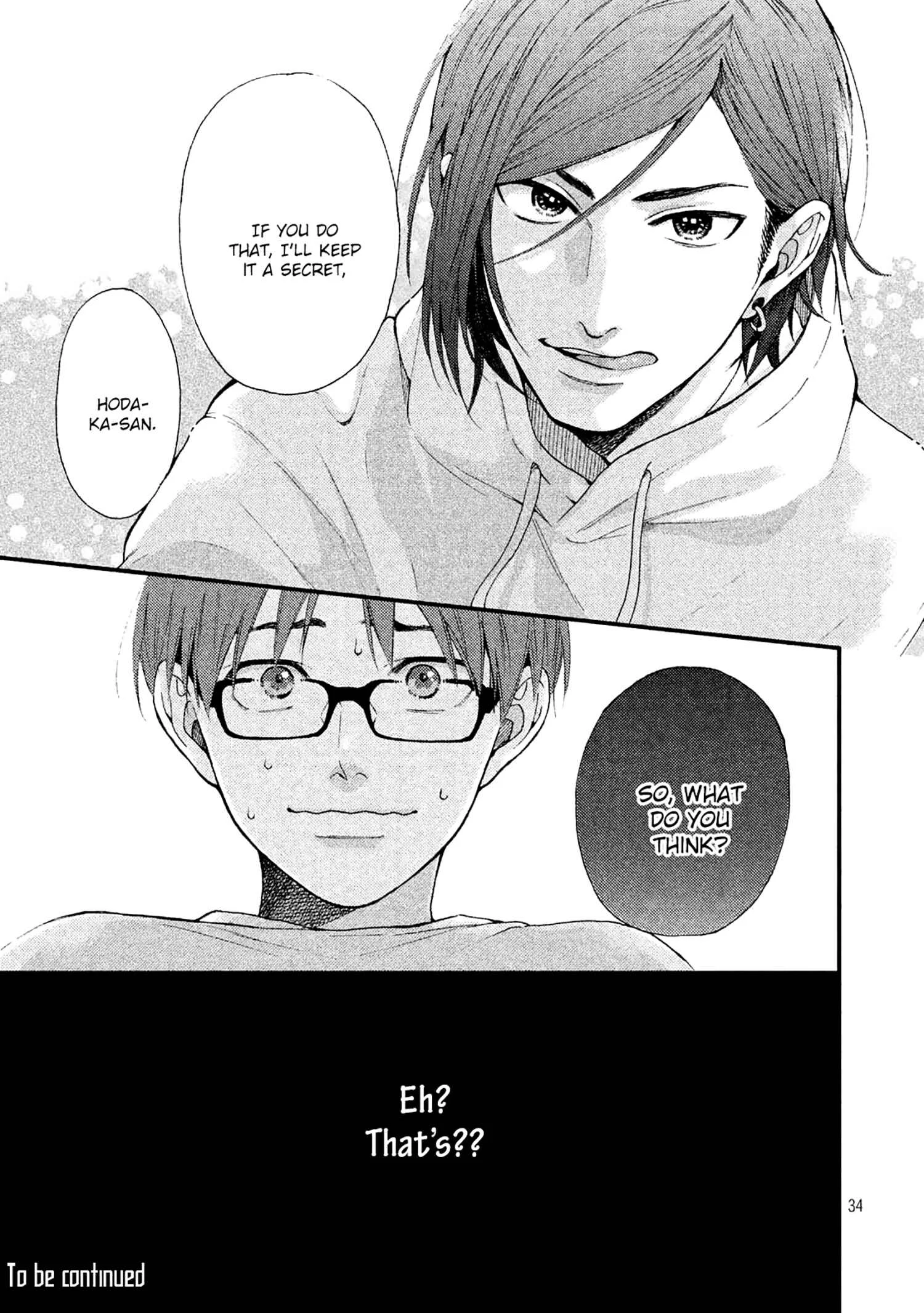 Himitsu no Hodaka-kun wa Amai Nioi ga Suru Chapter 1 - Page 36