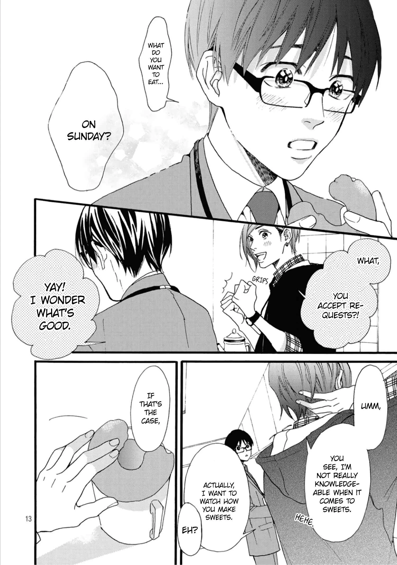 Himitsu no Hodaka-kun wa Amai Nioi ga Suru Chapter 2 - Page 16