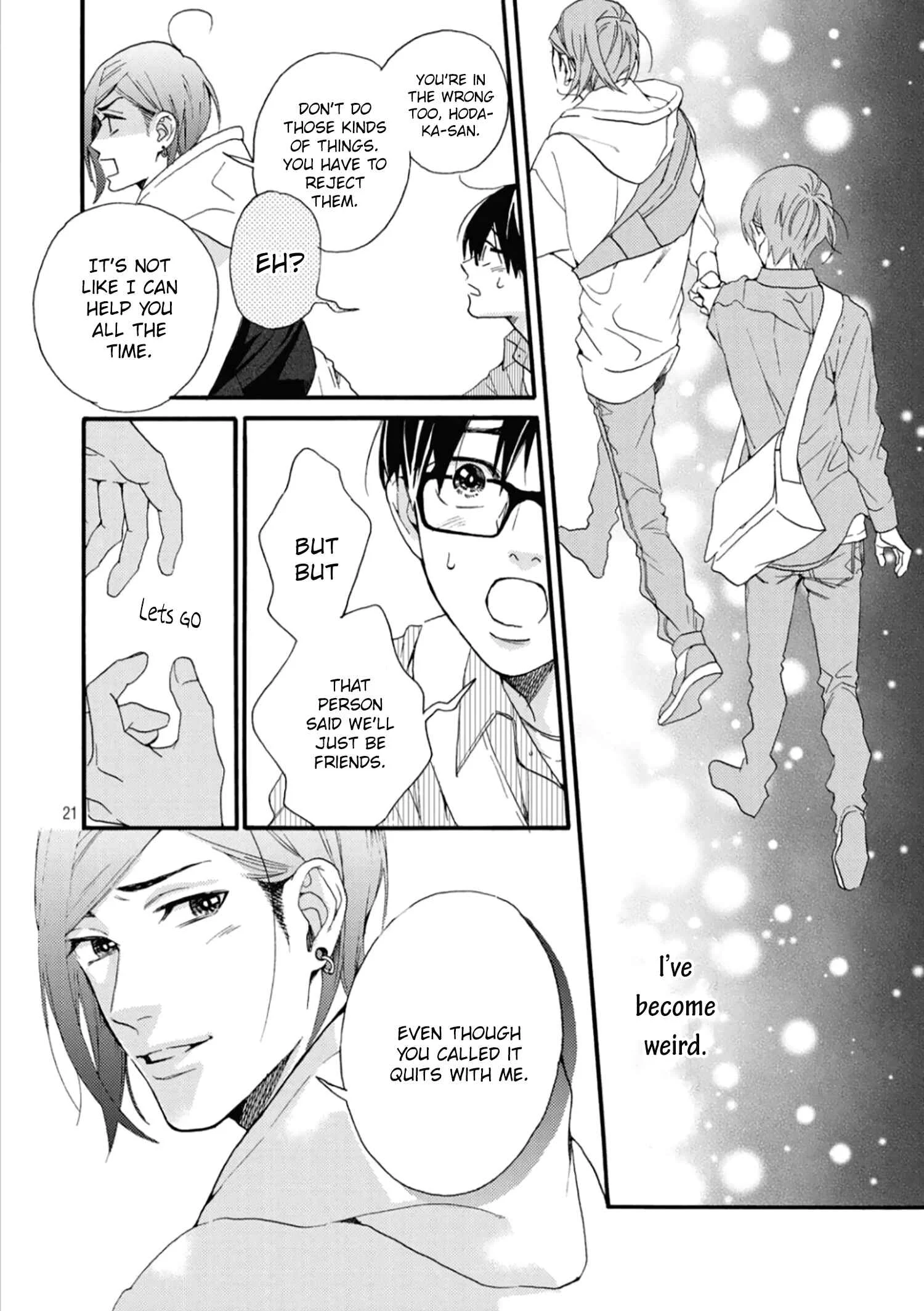 Himitsu no Hodaka-kun wa Amai Nioi ga Suru Chapter 3 - Page 25
